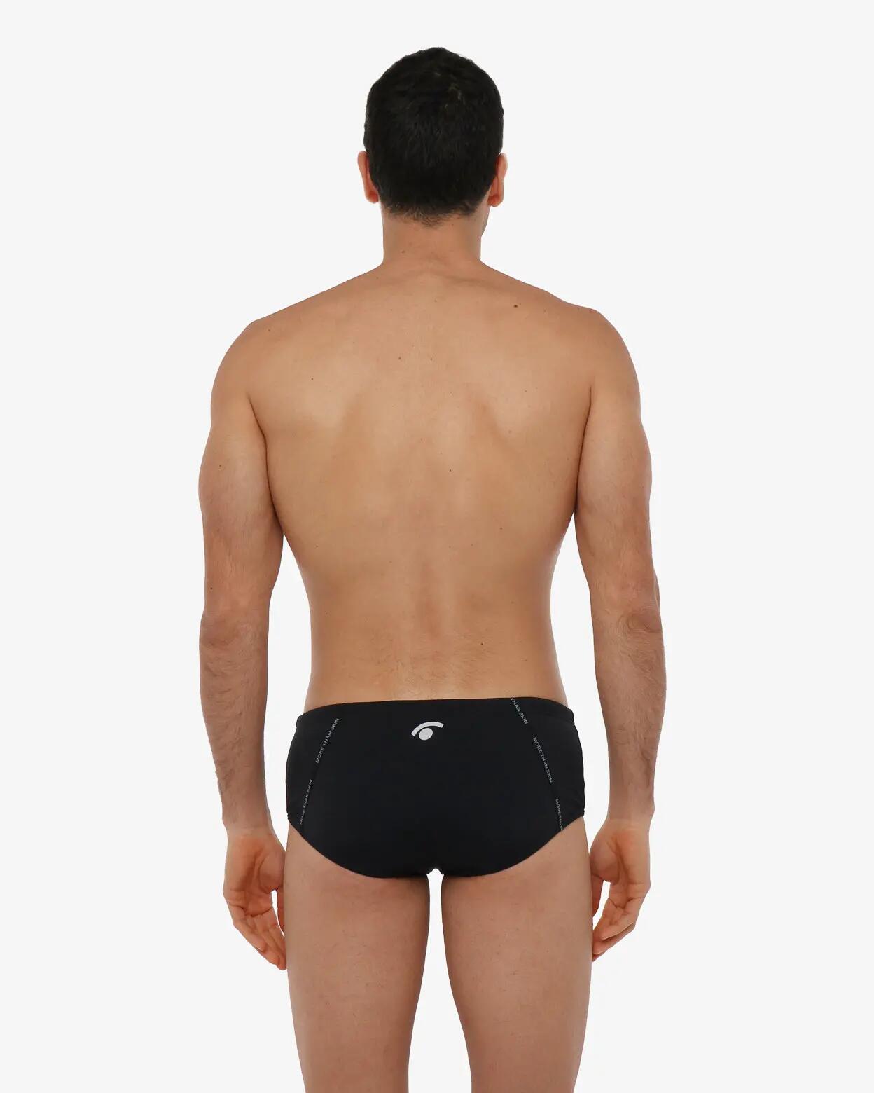 Boxer de bain homme rouge en matière synthétique 2/5
