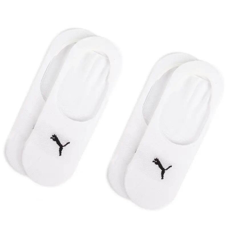 Calzini NoShow Adulto Unisex Misura Confezione 2 Puma Bianco 3/4
