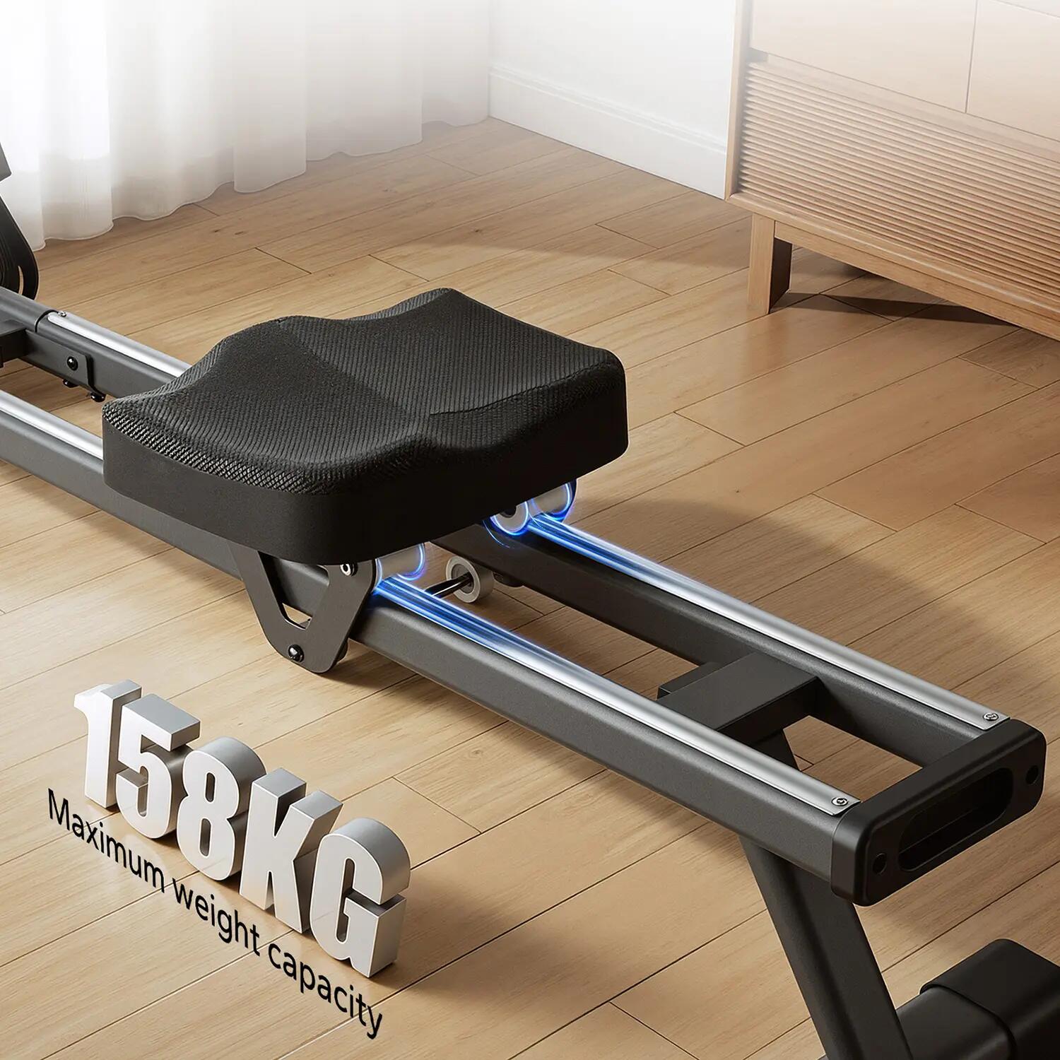 Rameur - fitness - magnétique, silencieux - modèle z254_na - noir 7/11