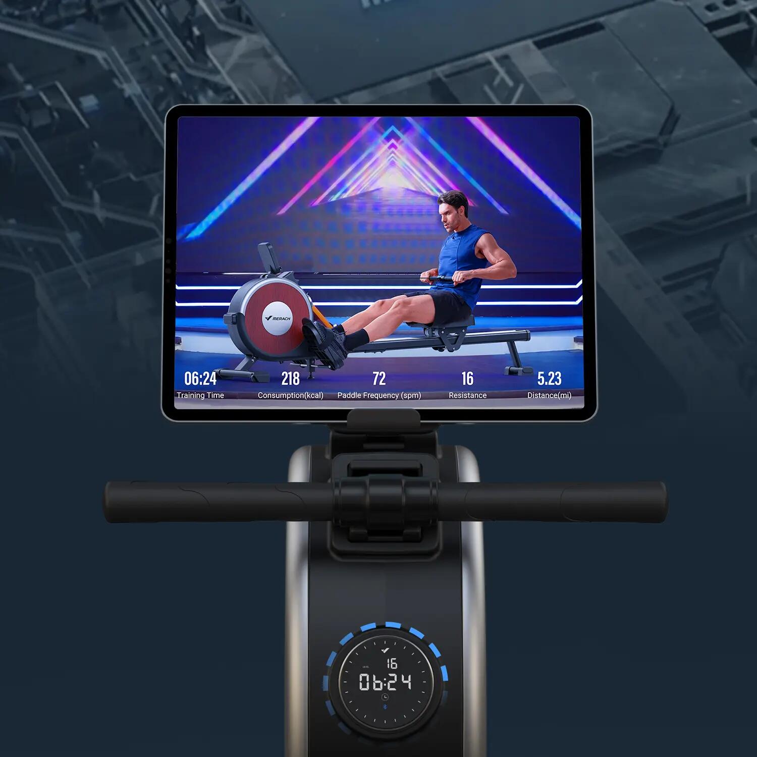 Rameur Electromagnétique – Q1S PRO MERACH - APP Exclusive/Bluetooth/Kinomap 5/10