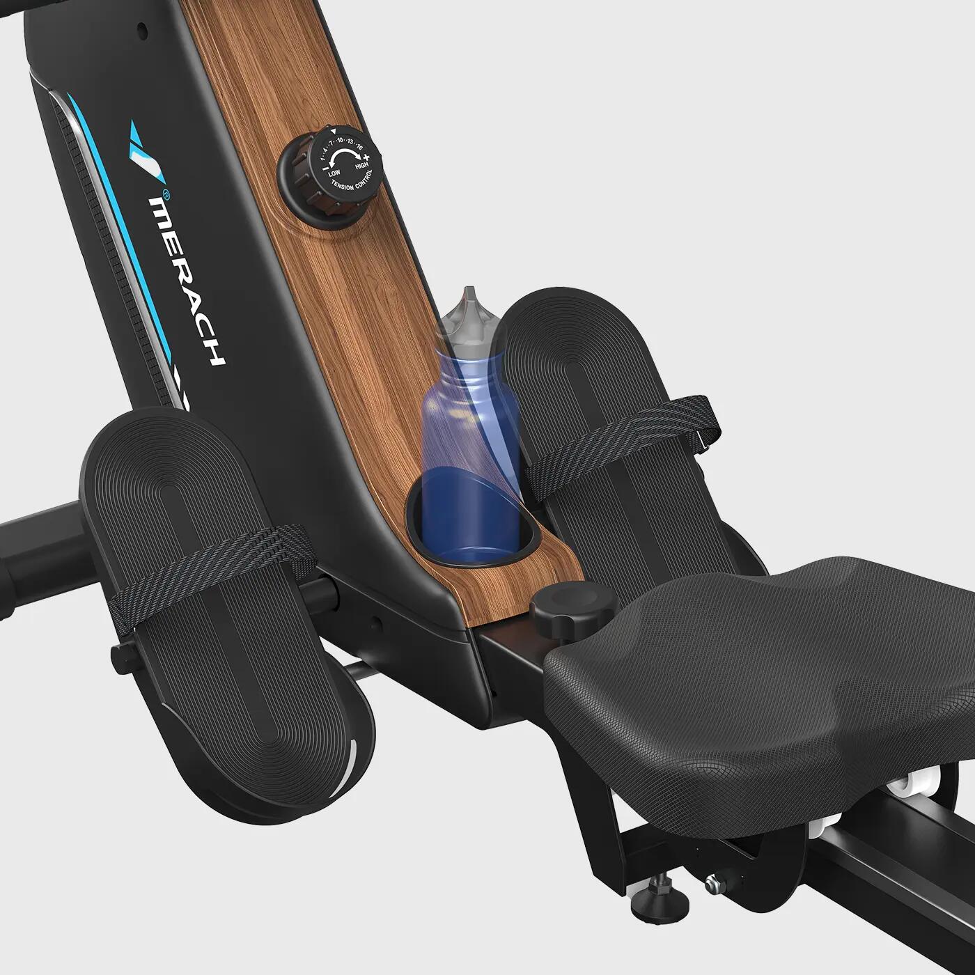 Rameur magnétique Pliable – R15B2 MERACH – 16 niveaux  – volant d’inertie 5.5kg 3/10