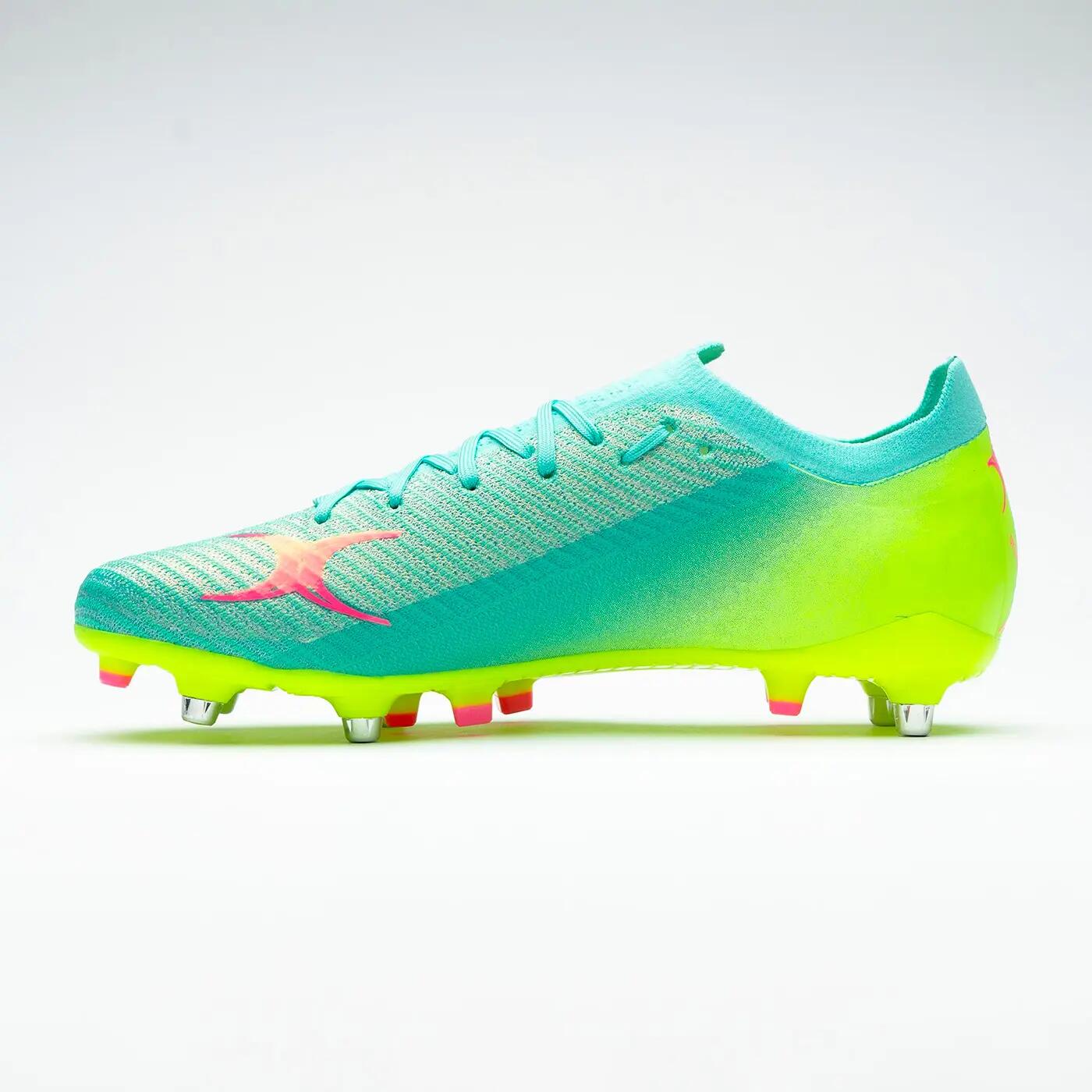 Gilbert Speedstar 6s Blau Türkis Und Grün Rugbyschuhe 3/7
