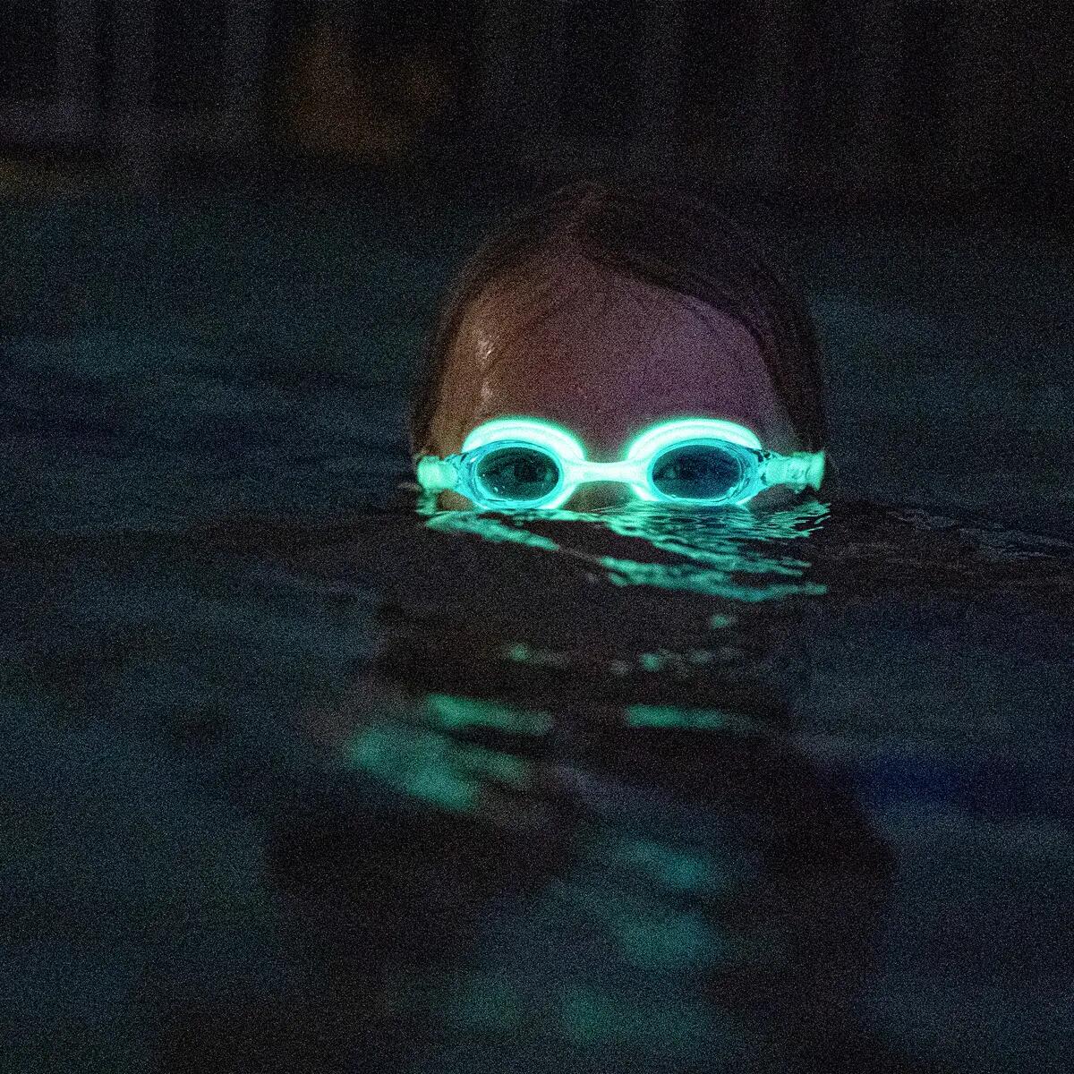 Finis Flowglow lunettes de natation enfant phosphorescentes 2/4