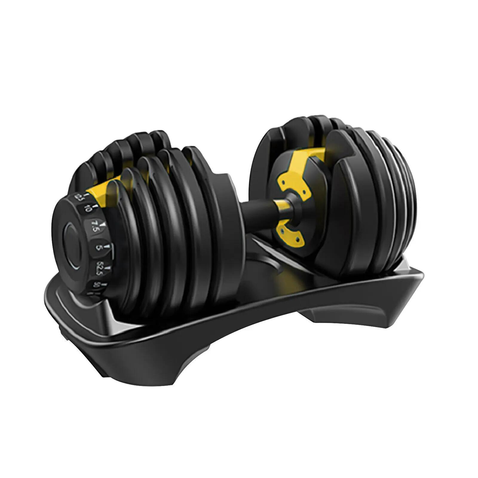 FitnessLab 1x24kg Yellow Adjustable Dumbbell Weight Plates