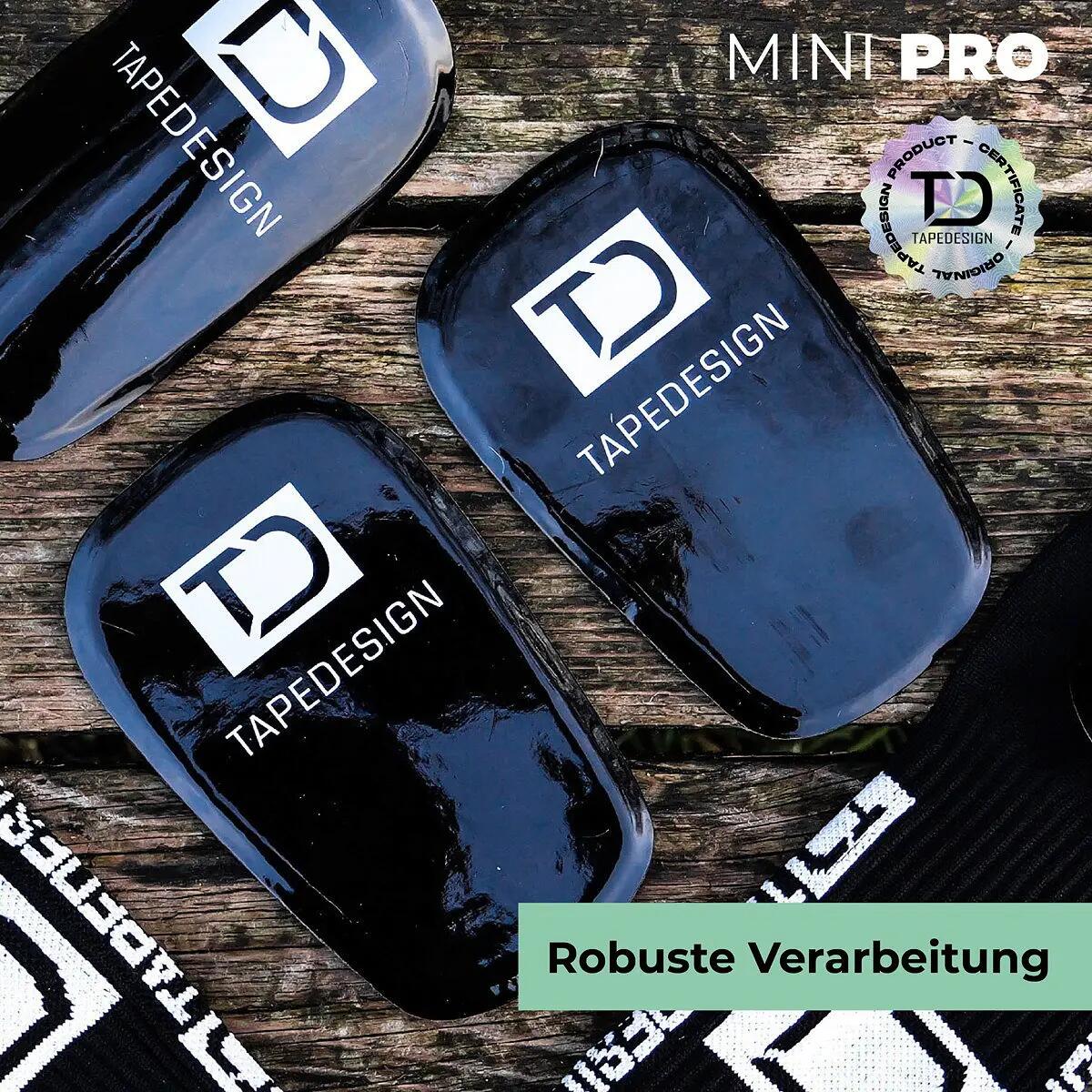 Schienbeinschoner Mini PRO Schwarz 2/5