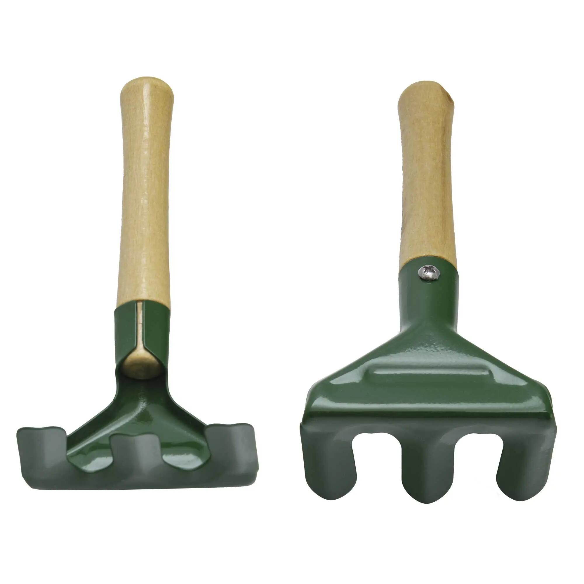 Set de 3 outils de jardin - Enfant - manches bois d’eucalyptus - 3 pièces 5/6
