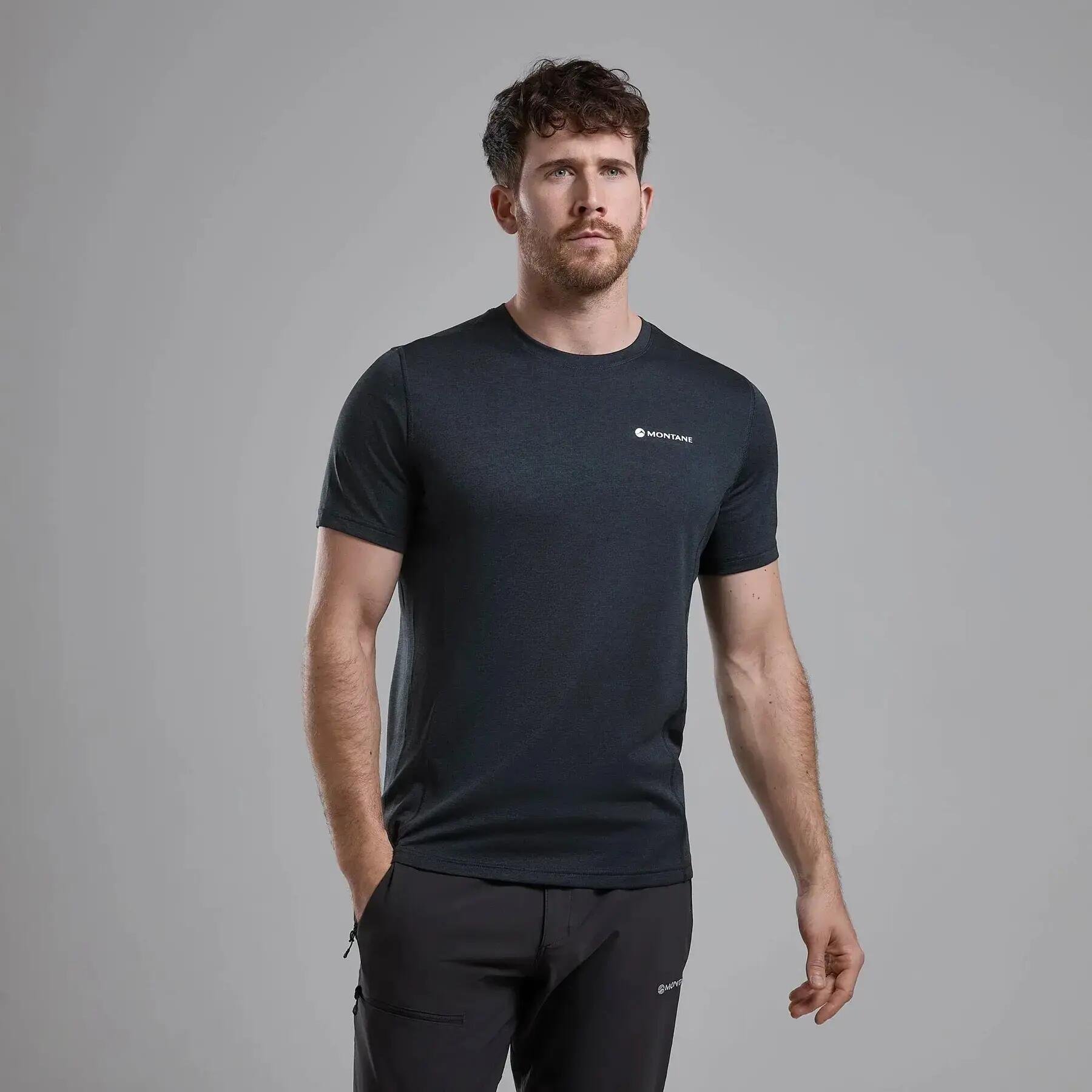 Montane Dart T‑Shirt Technique APEX Eco Noir, 100% recyceltes, Regular Fit 2/3