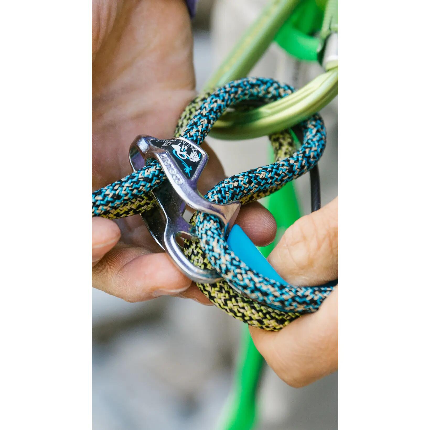 Dynamisch Touw EDELRID Starling Protect Pro Dry 8,2 mm geel-nacht 4/5