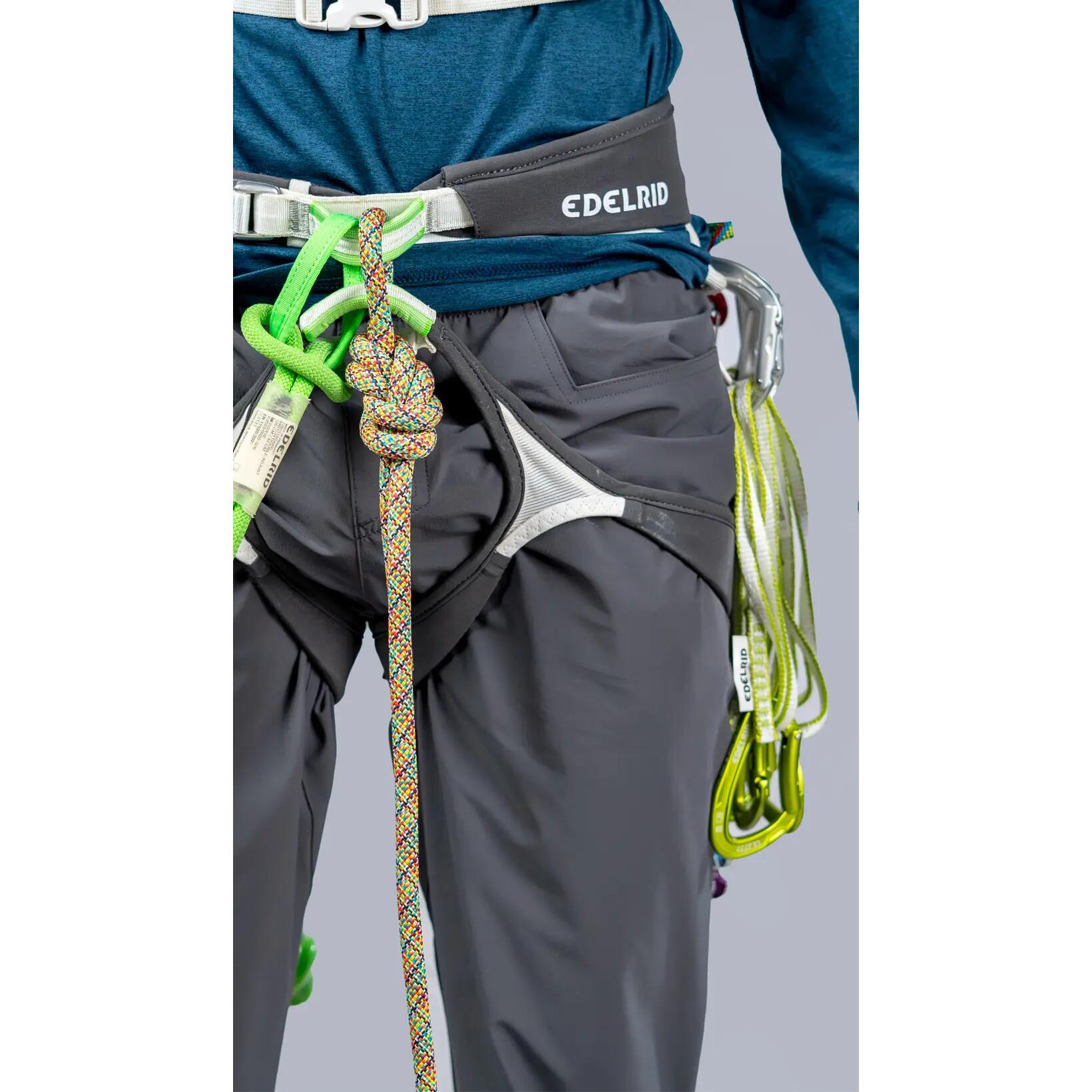 Arnés de escalada EDELRID ACE III verde neón 4/5