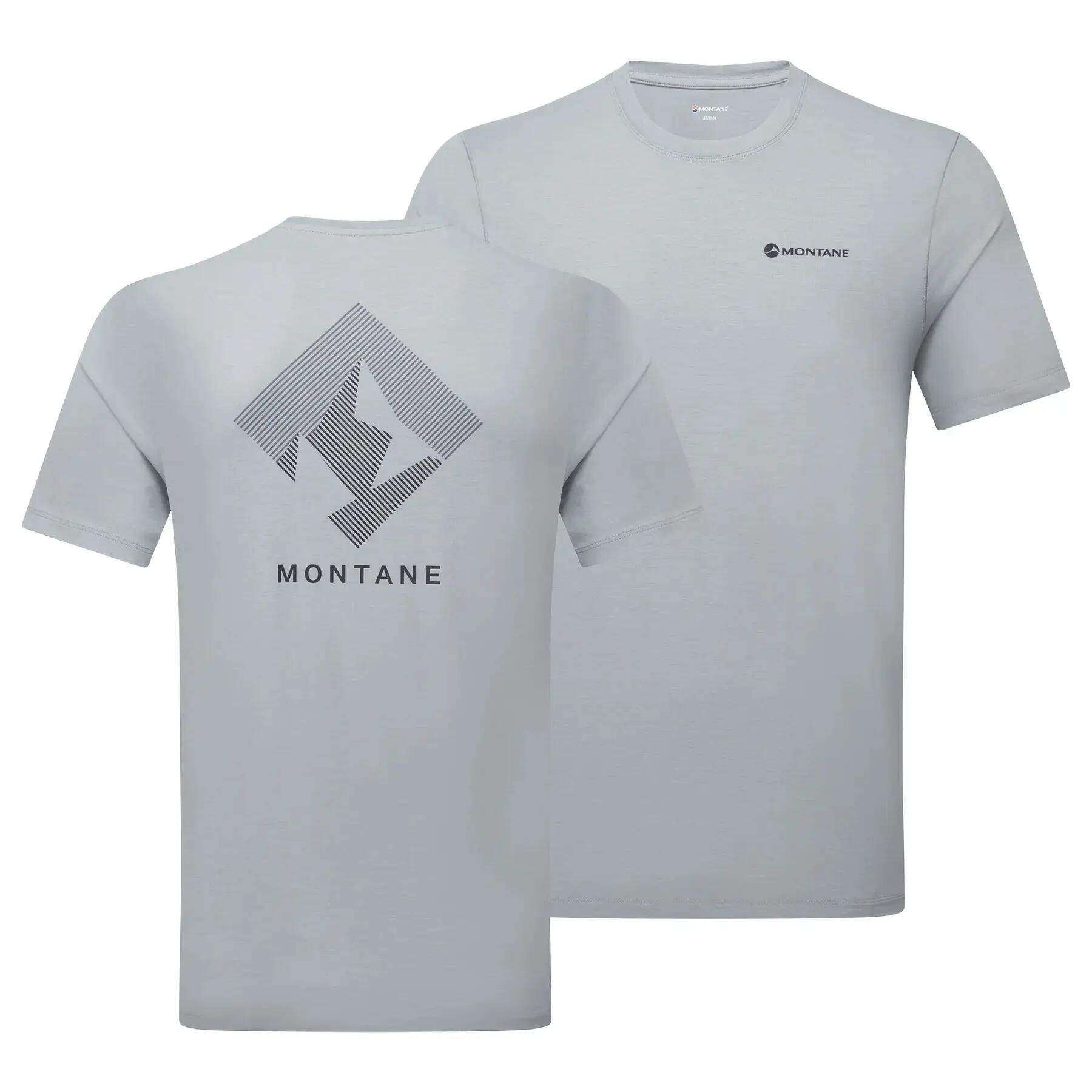 Herren-T-Shirt Montane Alhena Mountain Drirelease Merinowolle leicht 3/5