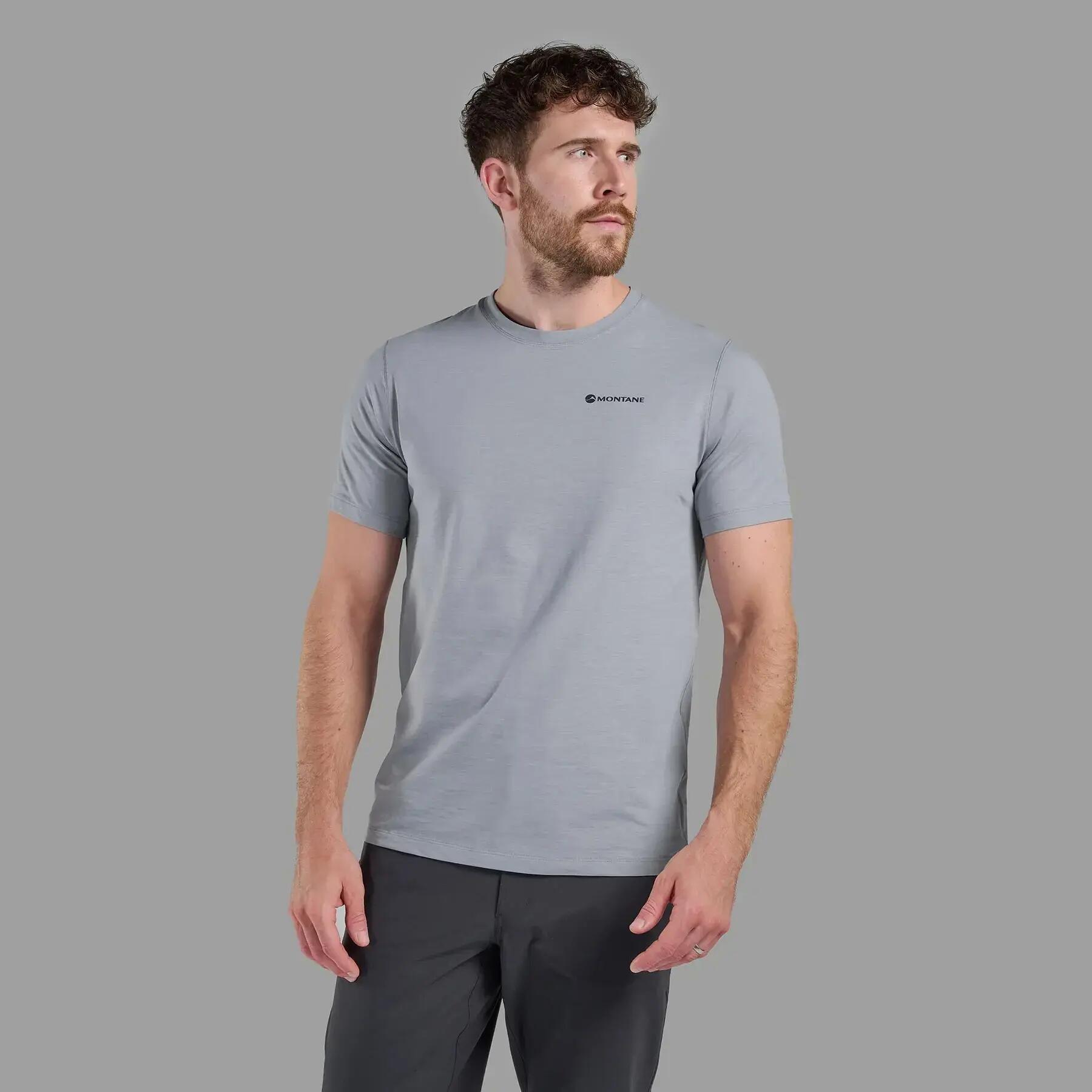Herren-T-Shirt Montane Alhena Mountain Drirelease Merinowolle leicht 2/5