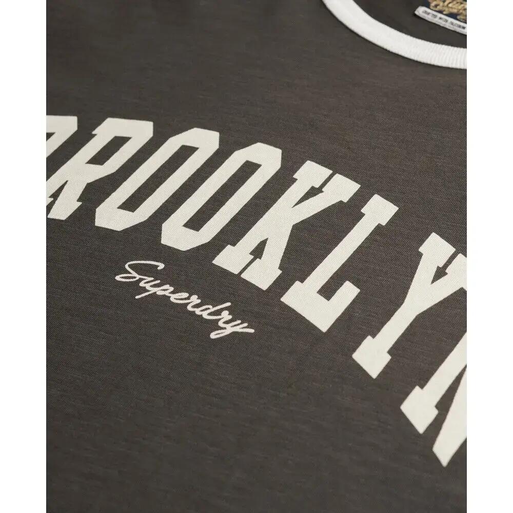 T-shirt ajustado Ath Ess Ringer em algodão orgânico. 5/5