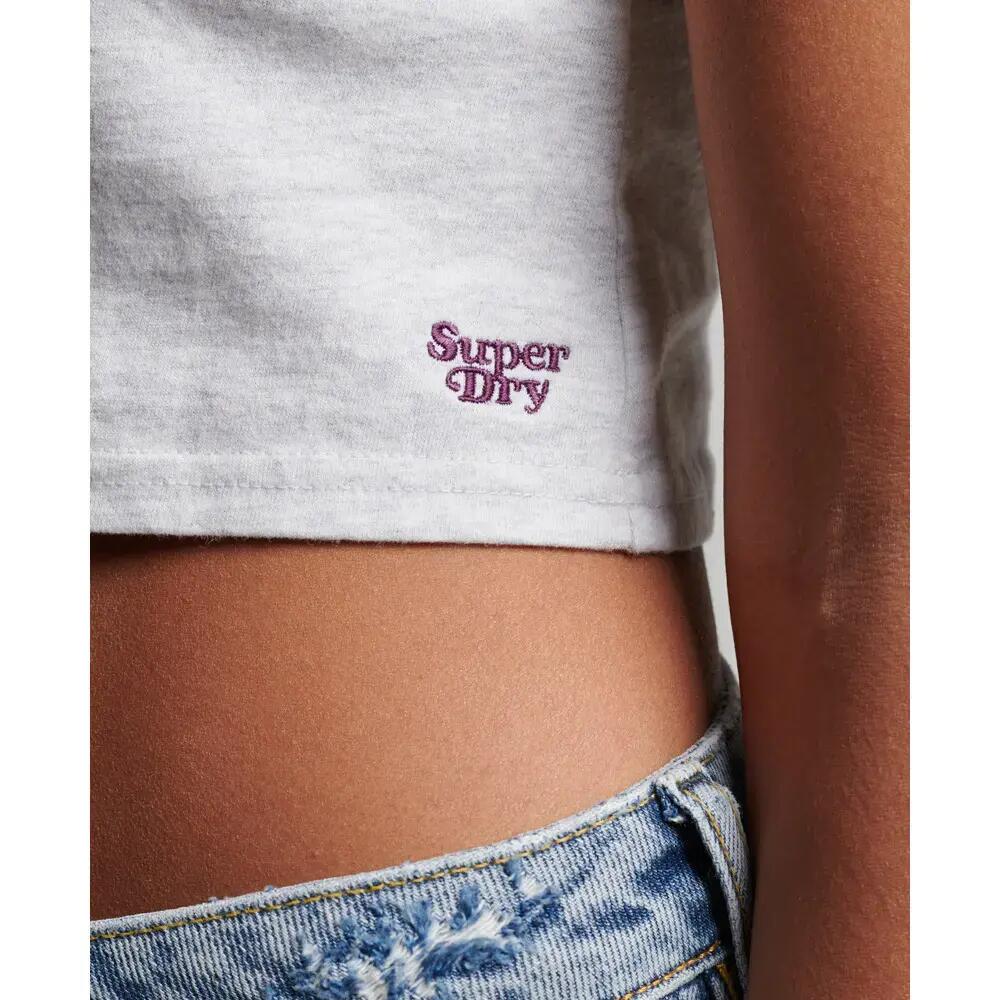 T-shirt court rayé femme Superdry Vintage 4/4