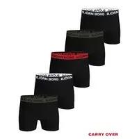 Boxer Uomini Confezione da 5 Aderente alla figura-Cotton Stretch Trunks Big Logo 6/6