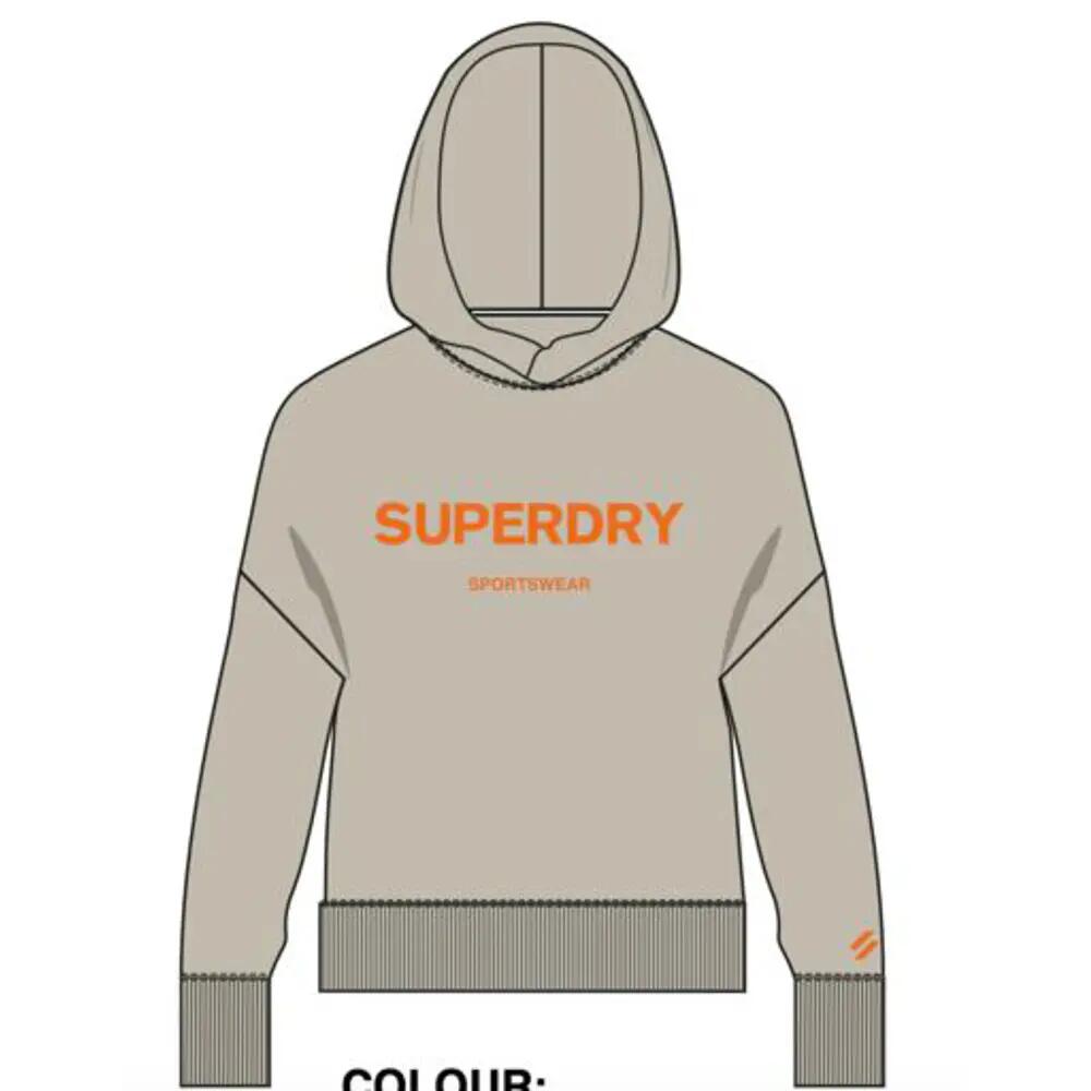 Kurzer Kapuzenpullover Core Sport Crop von SUPERDRY 5/6