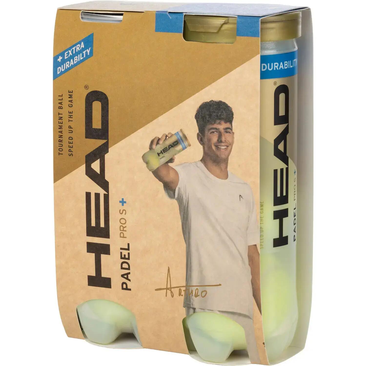 Bipack De Balles Head Padel Pro S+ 4/4