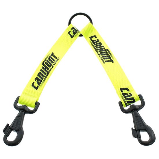 Accouple HUNTER 2 chiens CANIHUNT jaune