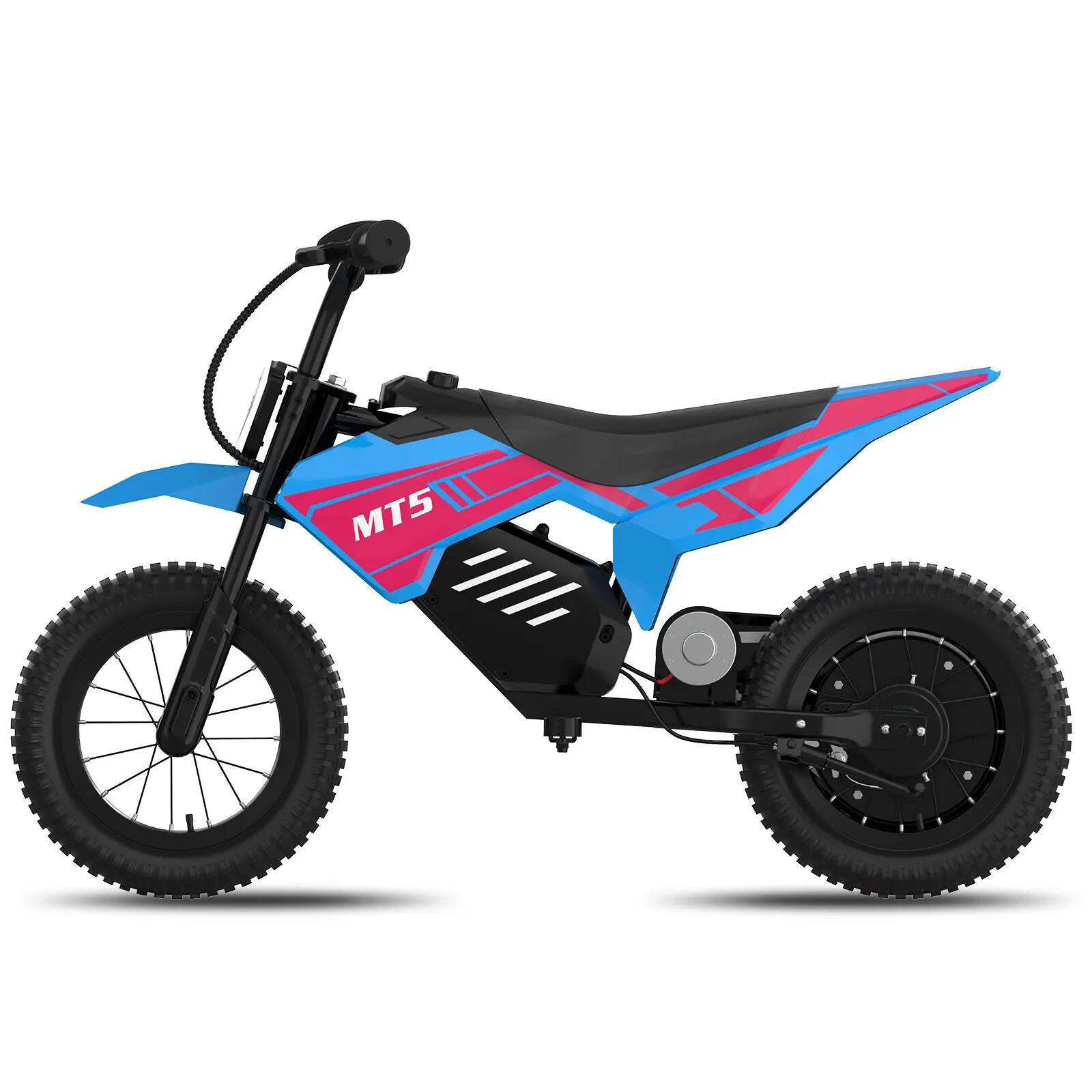 Moto elétrica infantil MT5 12", motor 150W, bateria lítio, 2 velocidades 4/7