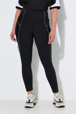 Dames sportlegging reflecterende banden mesh zakken gerecycled