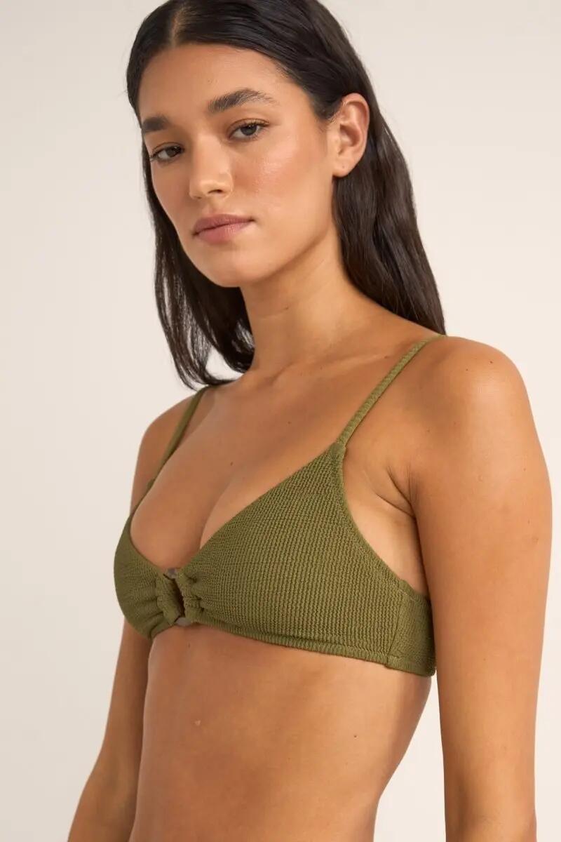 Isla  Rib Ring Front Trilete - Haut De Maillot Femme 1/5