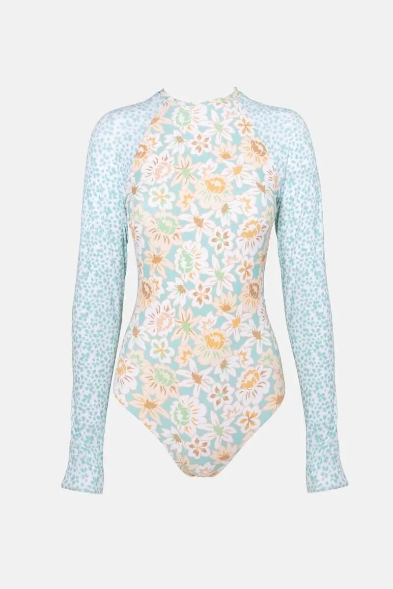 Paloma Floral - L/S Une Pièce Femme 5/6