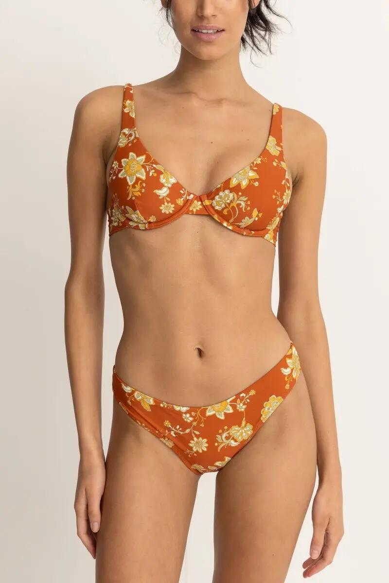 Nova Paisley - Haut De Maillot Femme 3/4