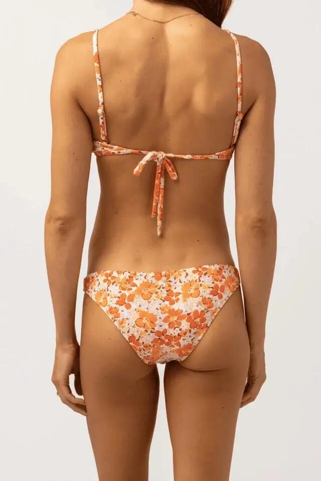 Rosa Floral - Haut De Maillot Femme 3/5