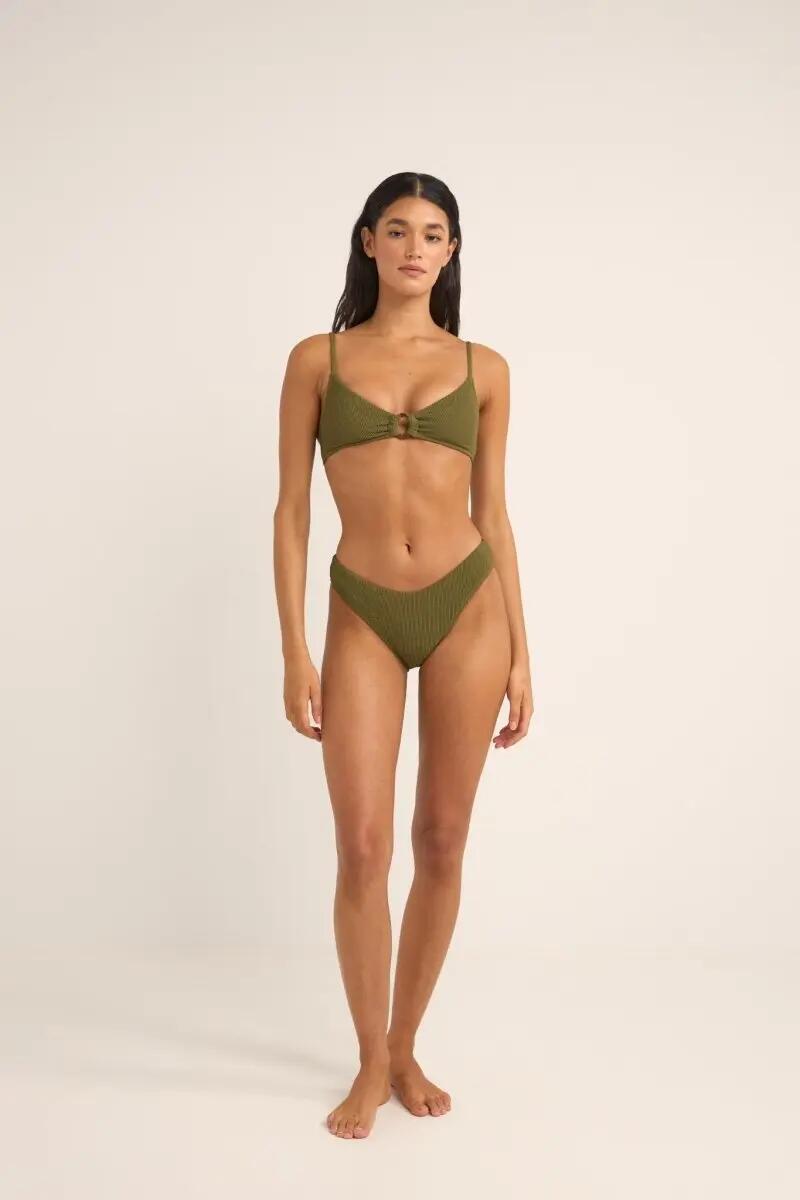 Isla  Rib Ring Front Trilete - Haut De Maillot Femme 4/5