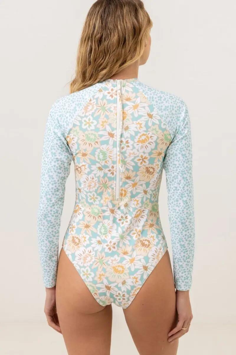 Paloma Floral - L/S Une Pièce Femme 3/6