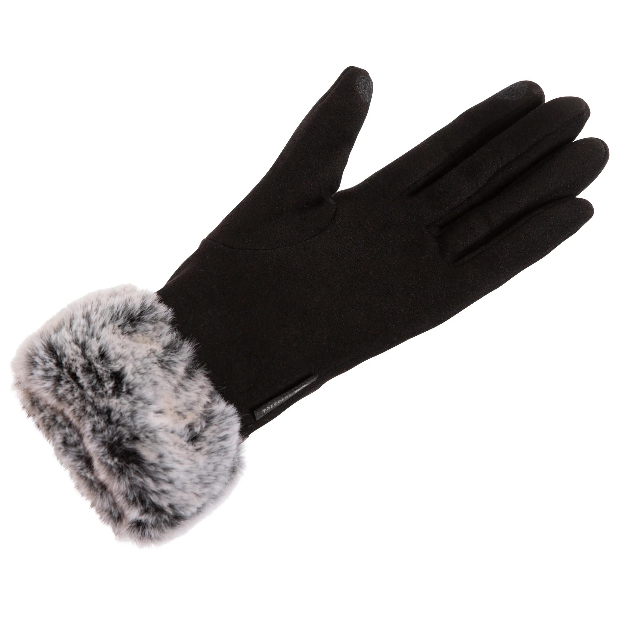 Womens Conductive Index Finger & Thumb Knitted Moleskin Gloves - Betsy 4/5