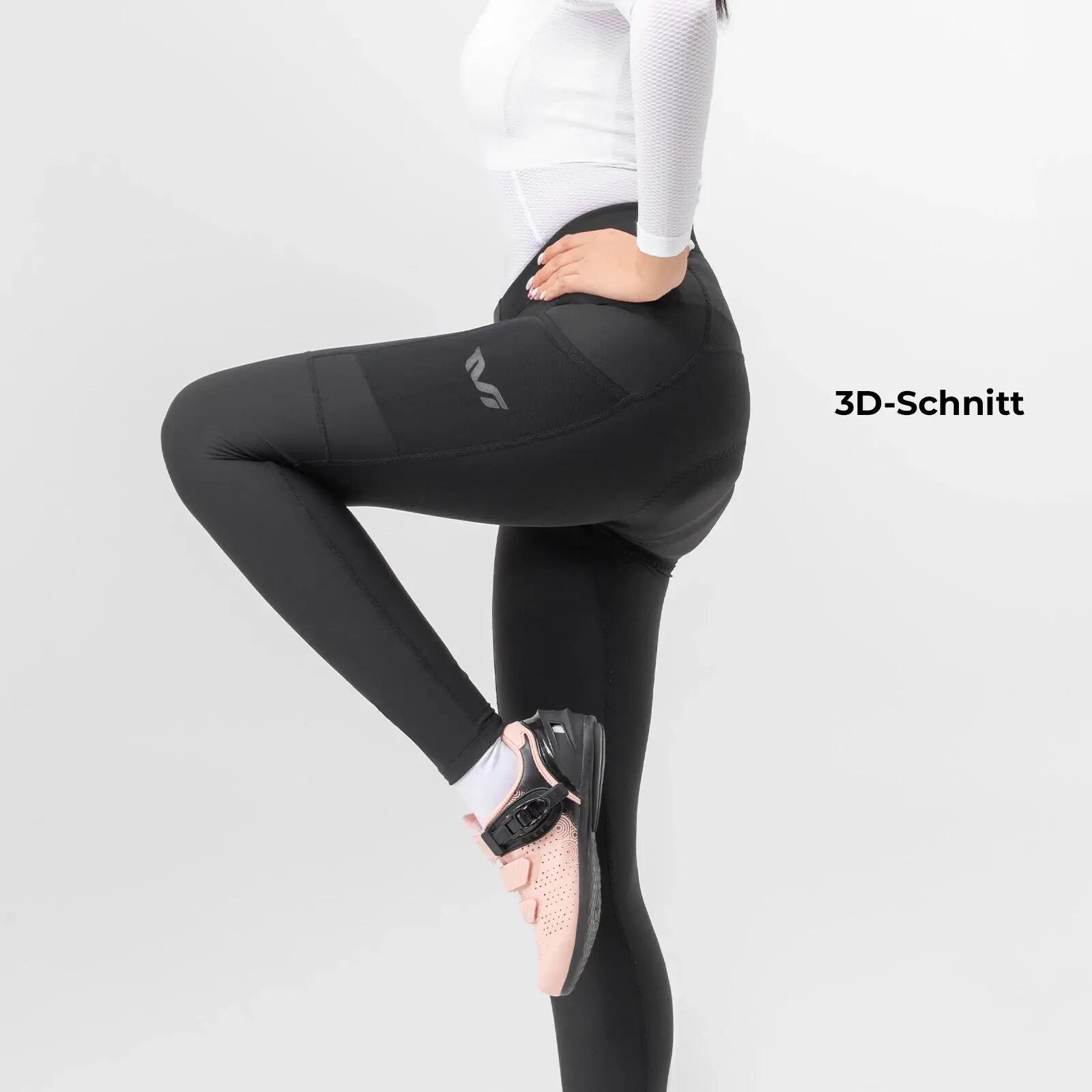 ROCKBROS TVI Damen Radhose Warmes Winddicht 2/7