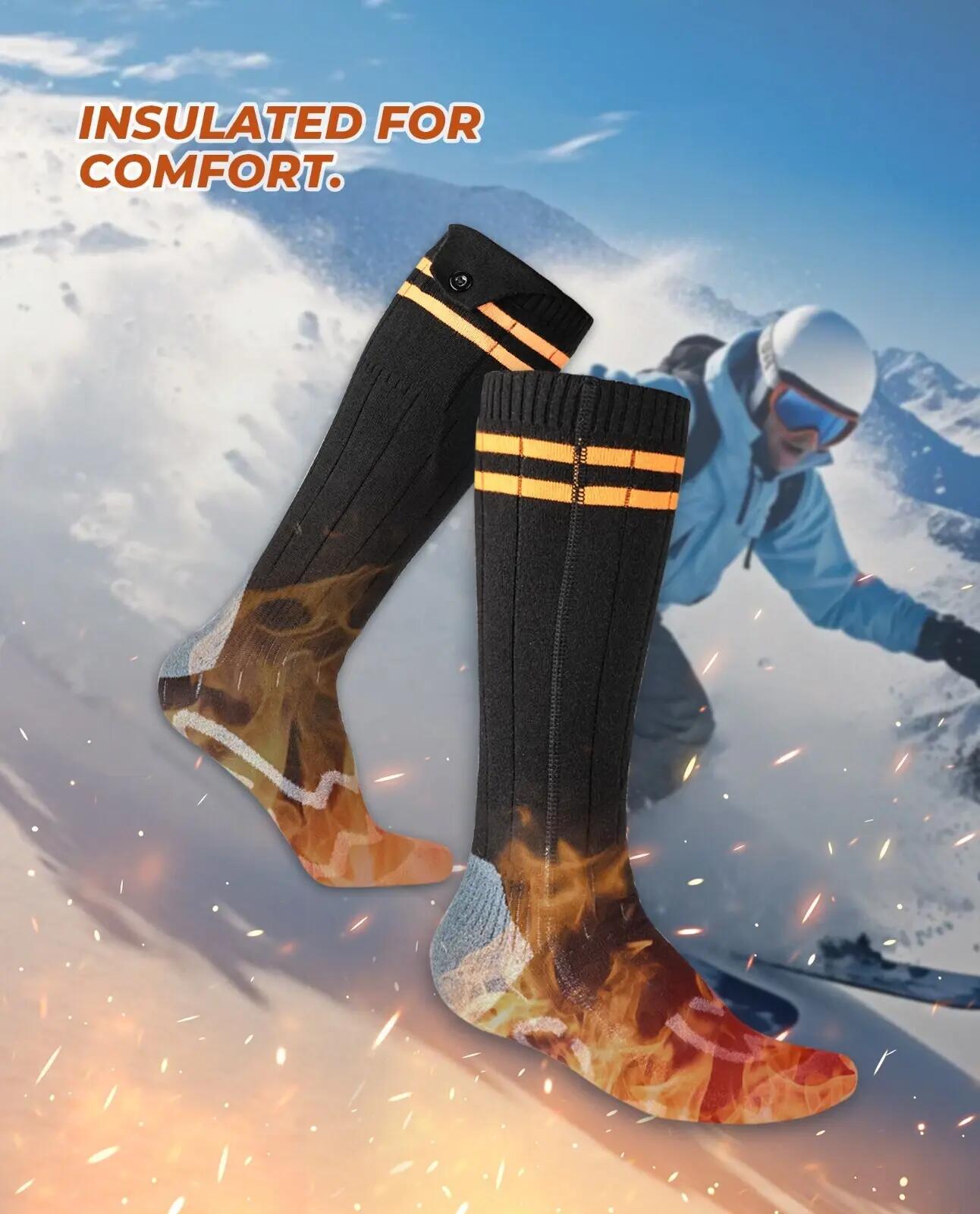 Beheizte Socken mit 5000mAh Akku – 4 Heizstufen für Winter & Outdoor 2/7