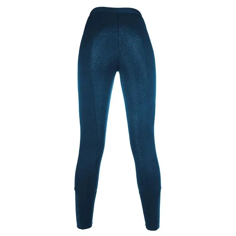 Dziewczęce legginsy jeździeckie z pełną przyczepnością HKM Yvi 2/2