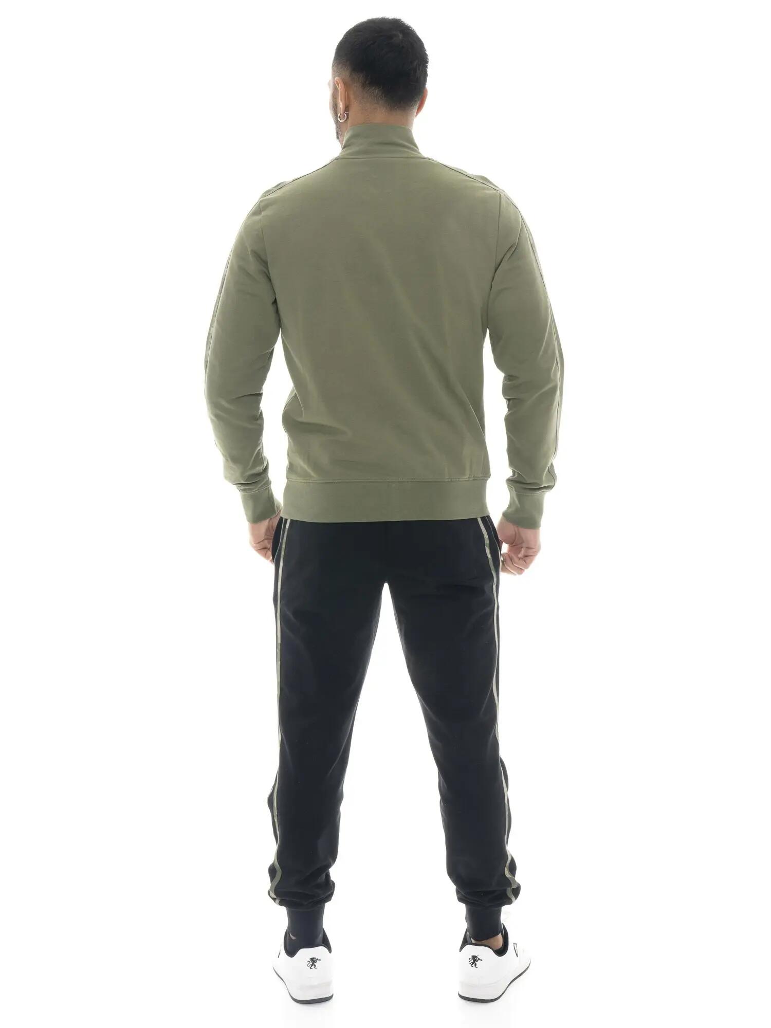 Article homme Leone 1947 Apparel Military coton non brossé zip 4/5