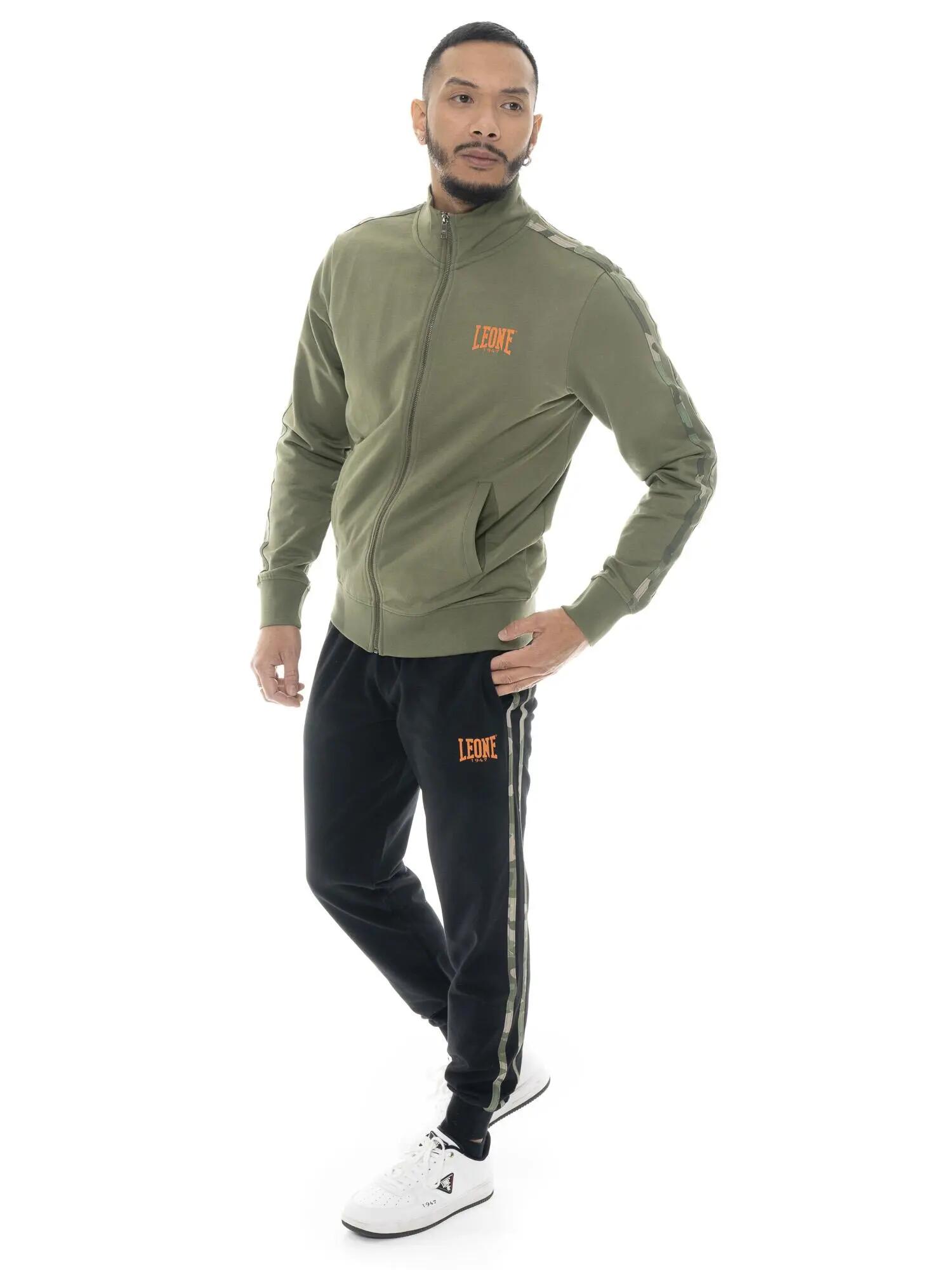 Article homme Leone 1947 Apparel Military coton non brossé zip 2/5