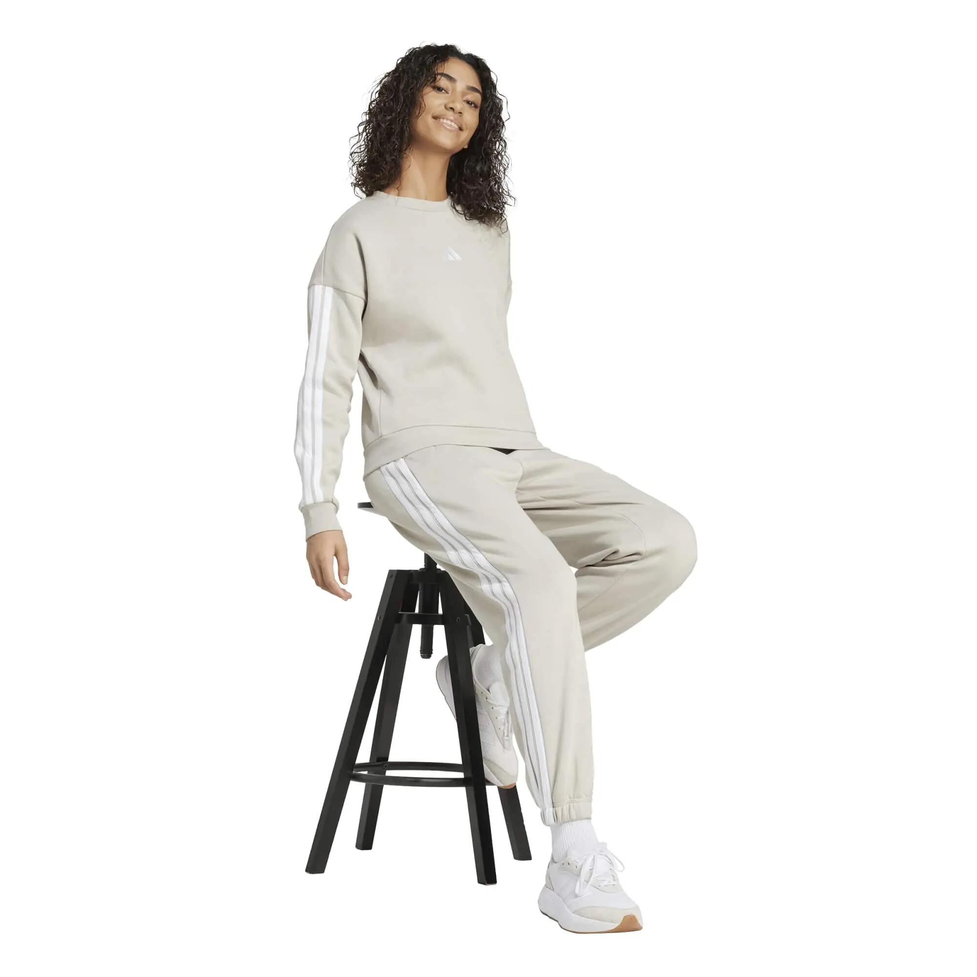 adidas Damen Trainingshose Essentials 3S Fleece Loose Pants 8/10
