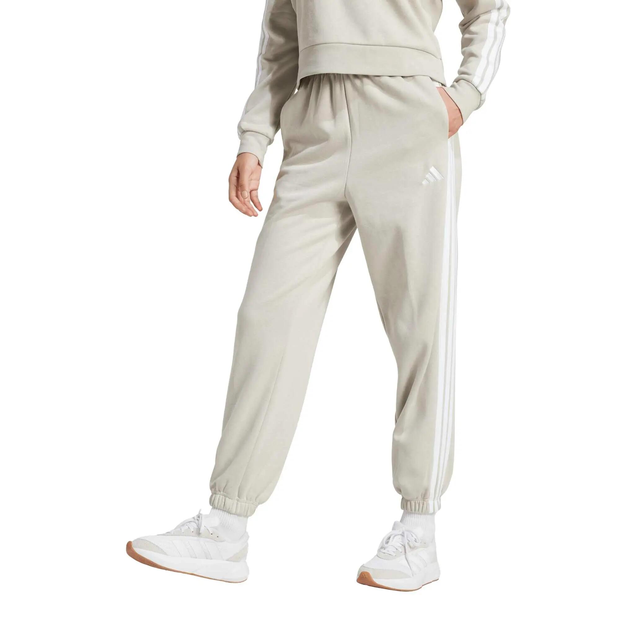 adidas Damen Trainingshose Essentials 3S Fleece Loose Pants 6/10