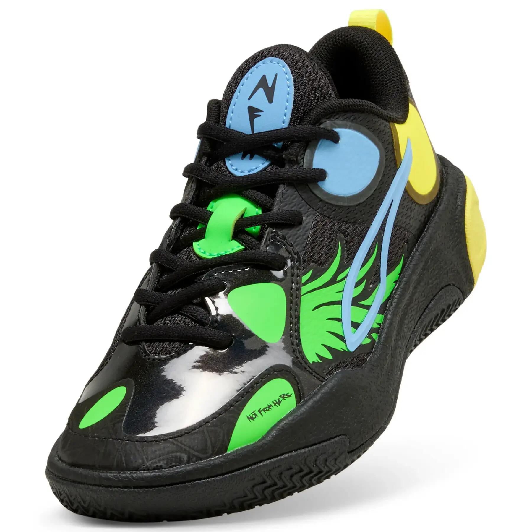 Zapatillas de baloncesto para niños Puma MB World 01 3/6
