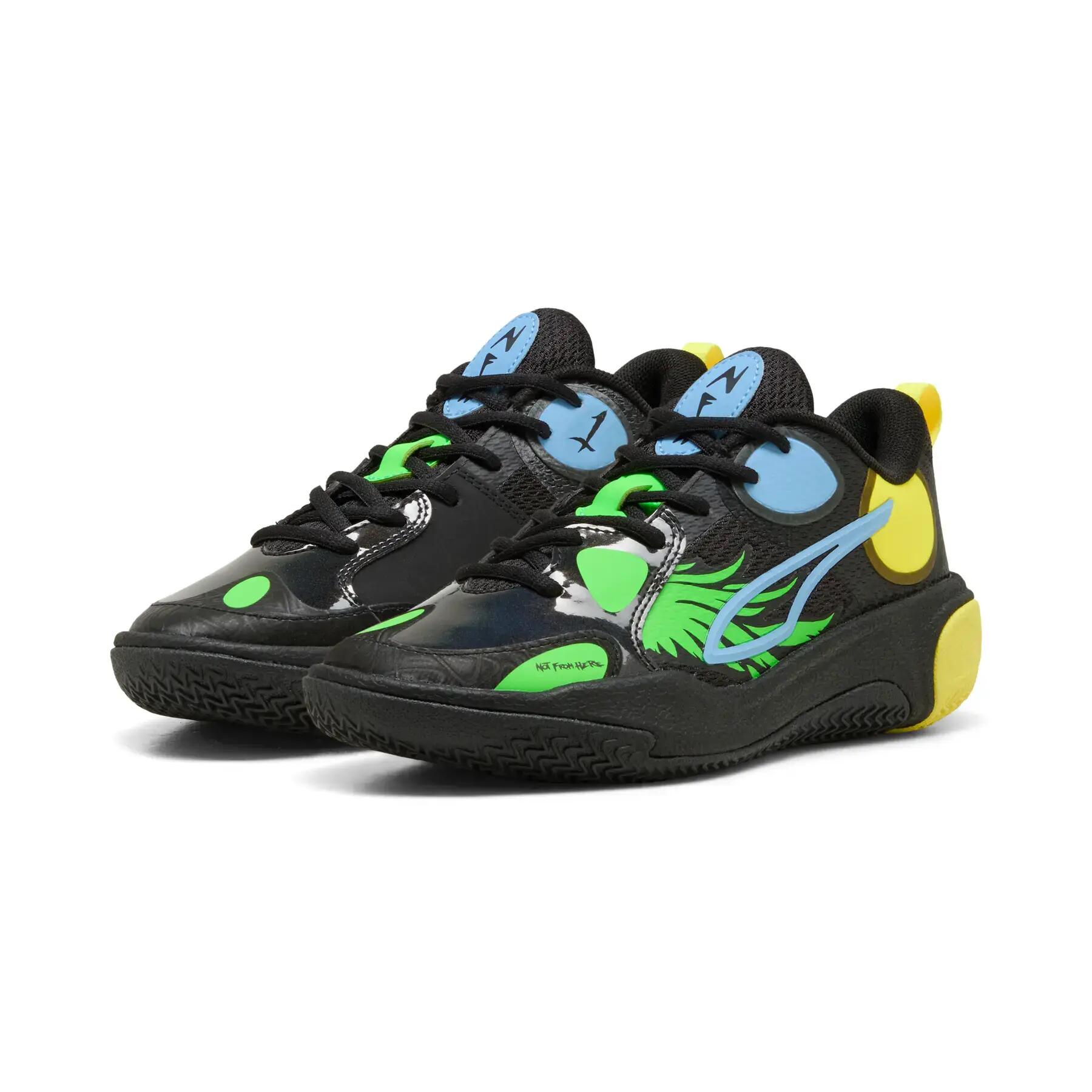 Zapatillas de baloncesto para niños Puma MB World 01 2/6