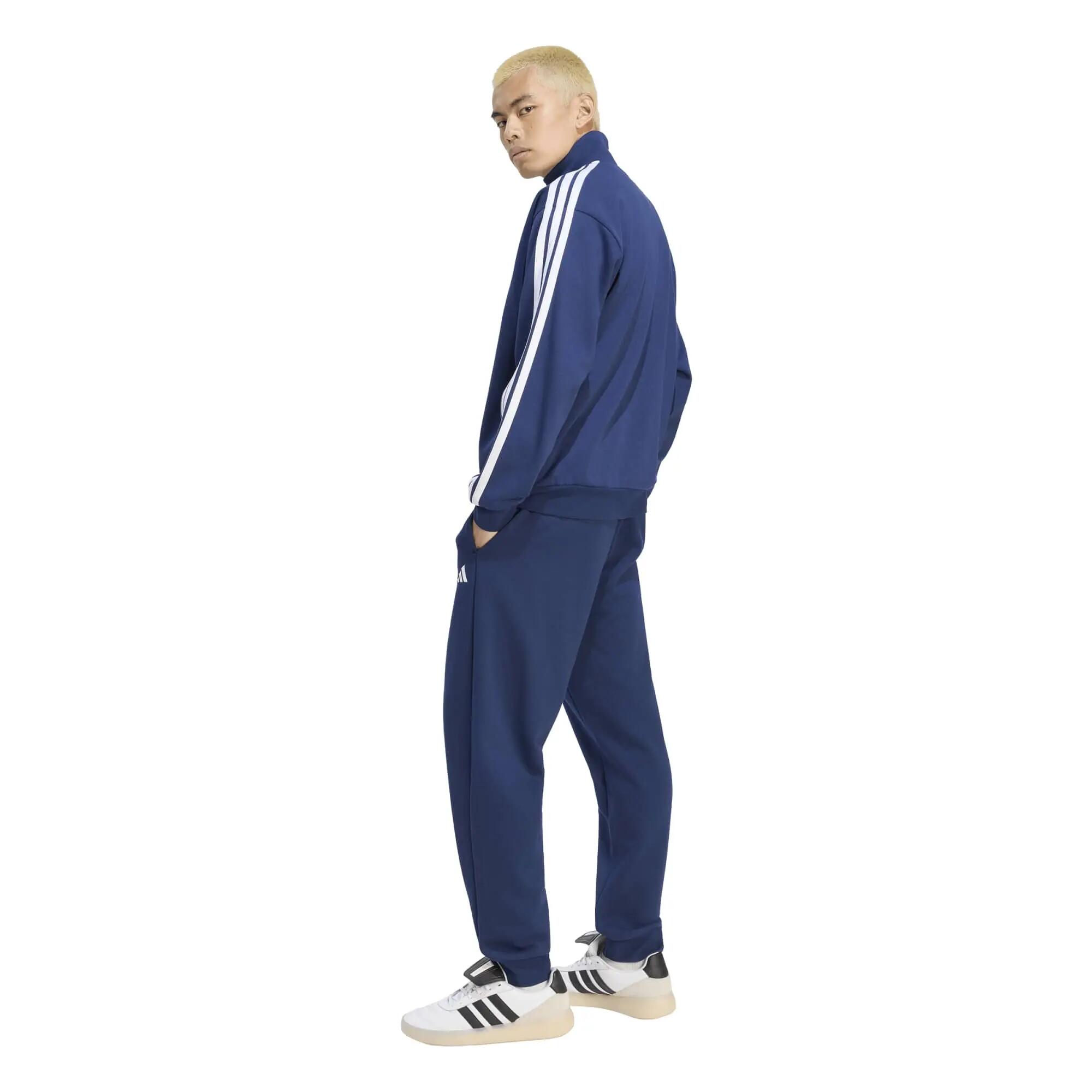 adidas Herren Trainingsanzug 3-Stripes Fleece Tracksuit 5/6