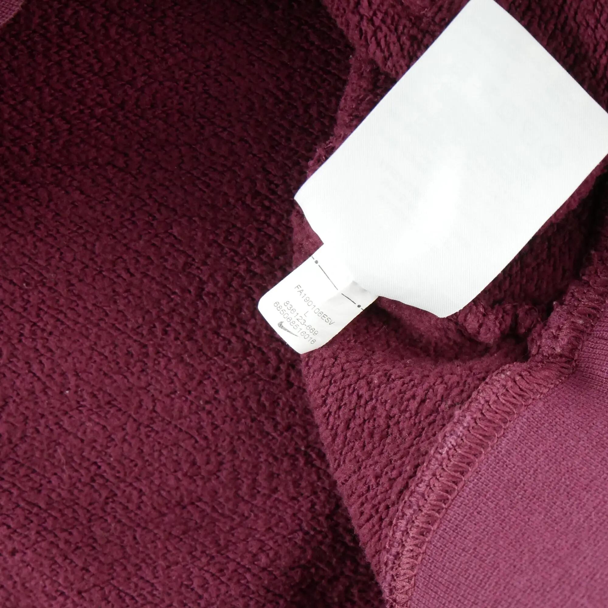 Segunda vida - Sweatshirt com capuz Feminino Bordô - Em muito bom estado 7/7