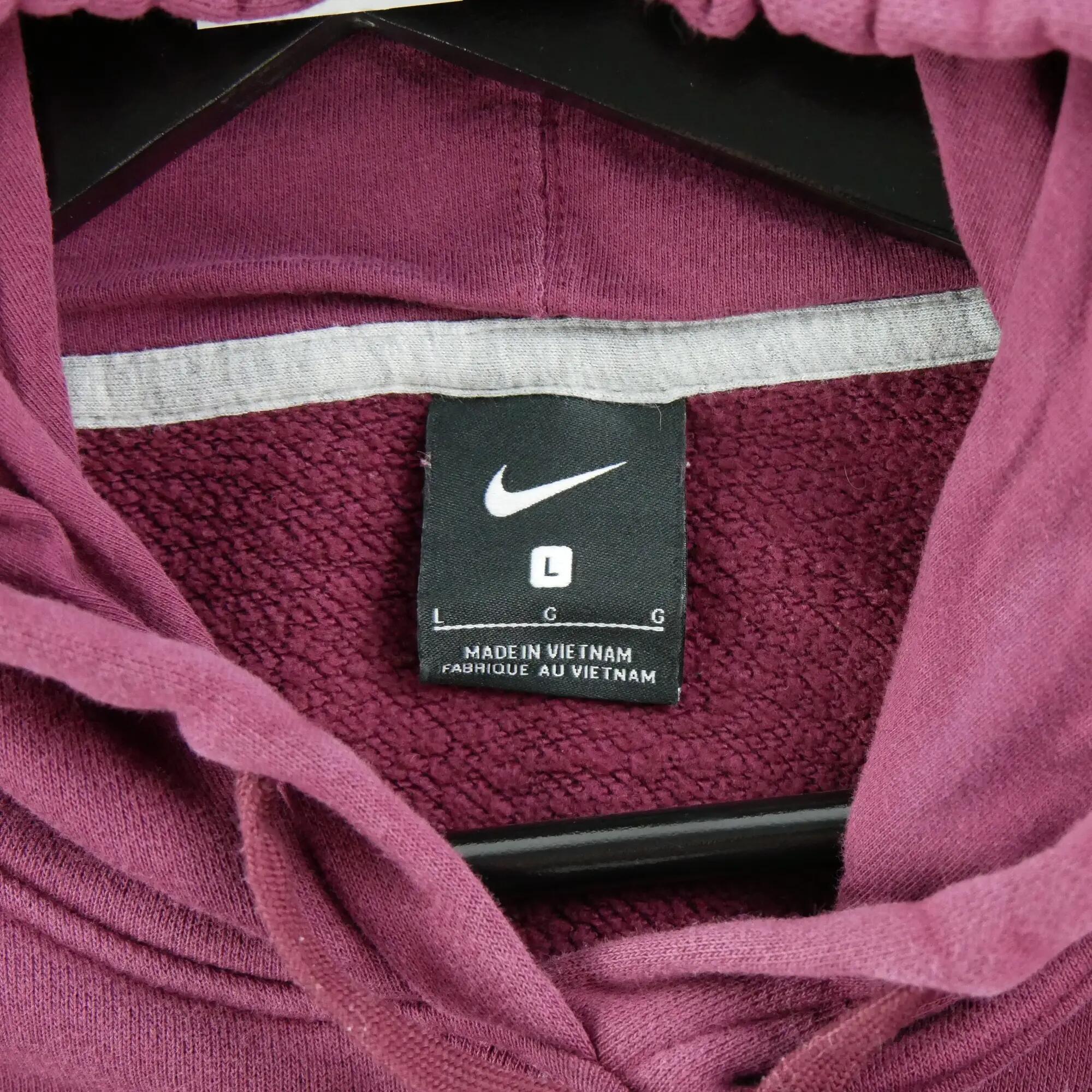 Segunda vida - Sweatshirt com capuz Feminino Bordô - Em muito bom estado 5/7
