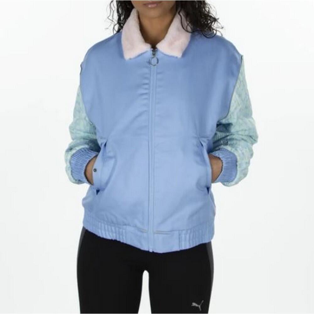 Womens/Ladies X Sophia Webster Bomber Jacket (Dream Blue) 1/3