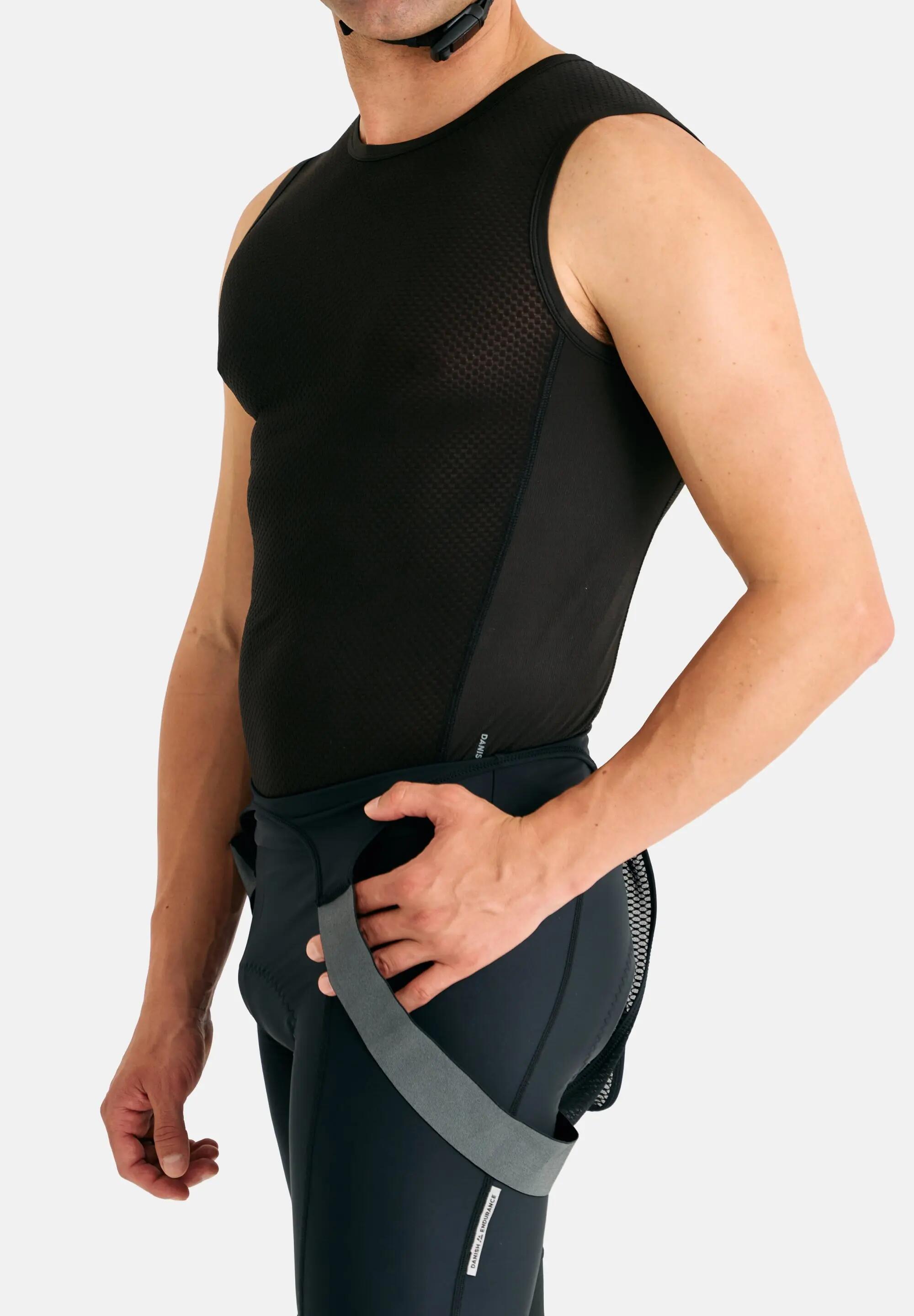 Herren Ärmelloses Mesh Rad-Unterhemd Zweite-Haut Recyceltes Polyester 2er-Pack 3/6