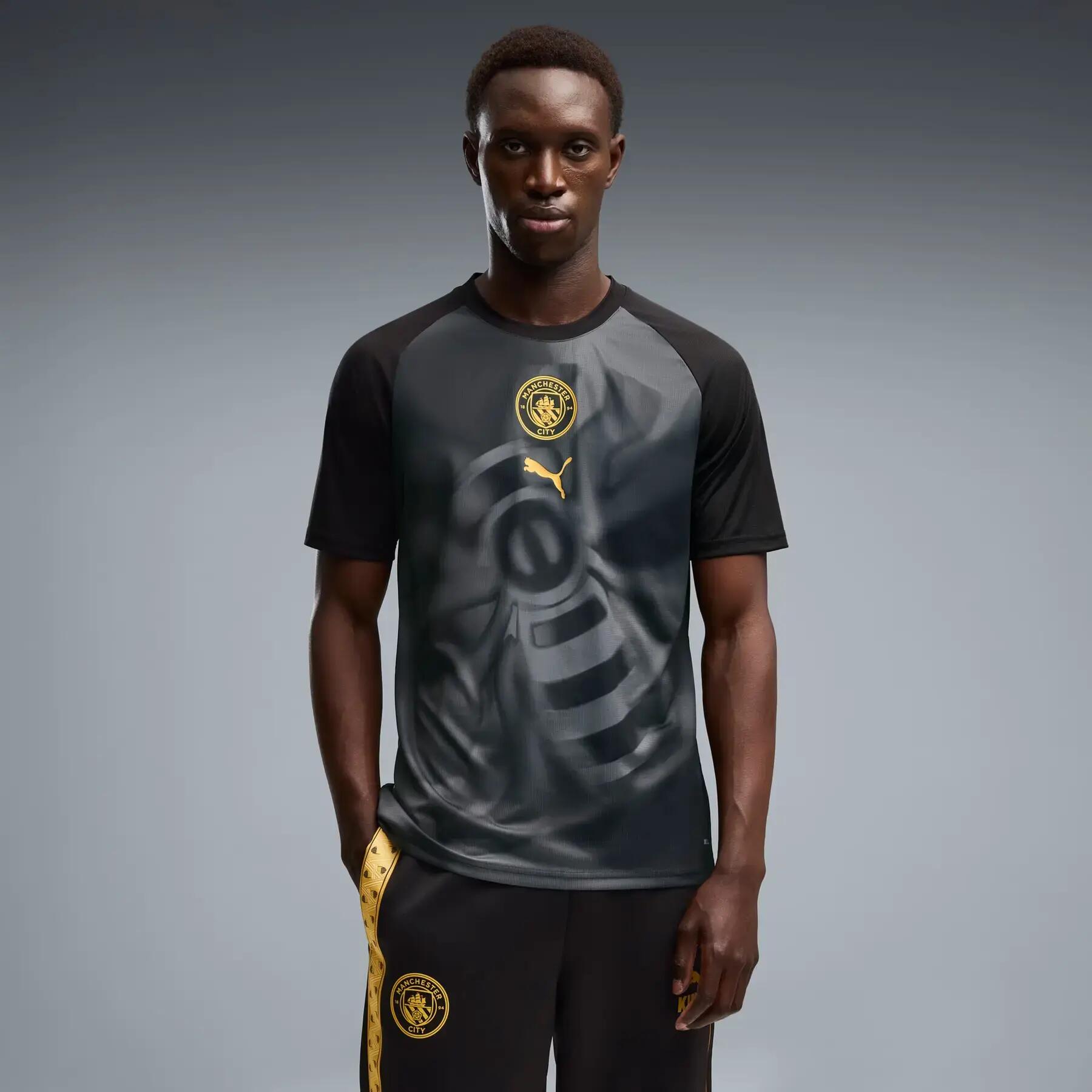 Camisa de aquecimento Manchester City 2026/27 3/5
