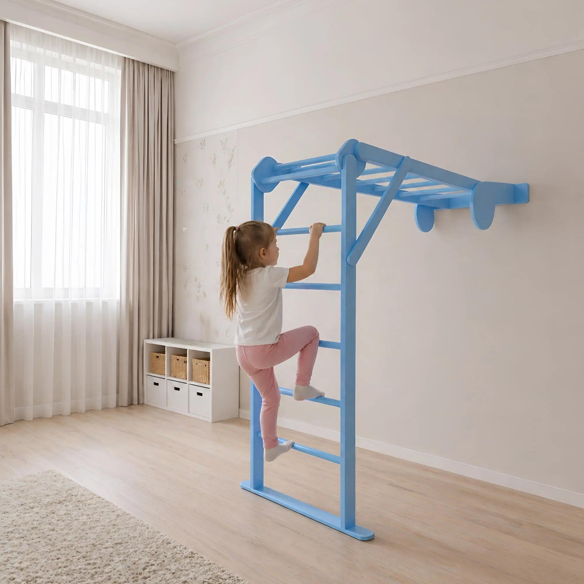 Gymnastikleiter Mini Plus - Blau 6/6