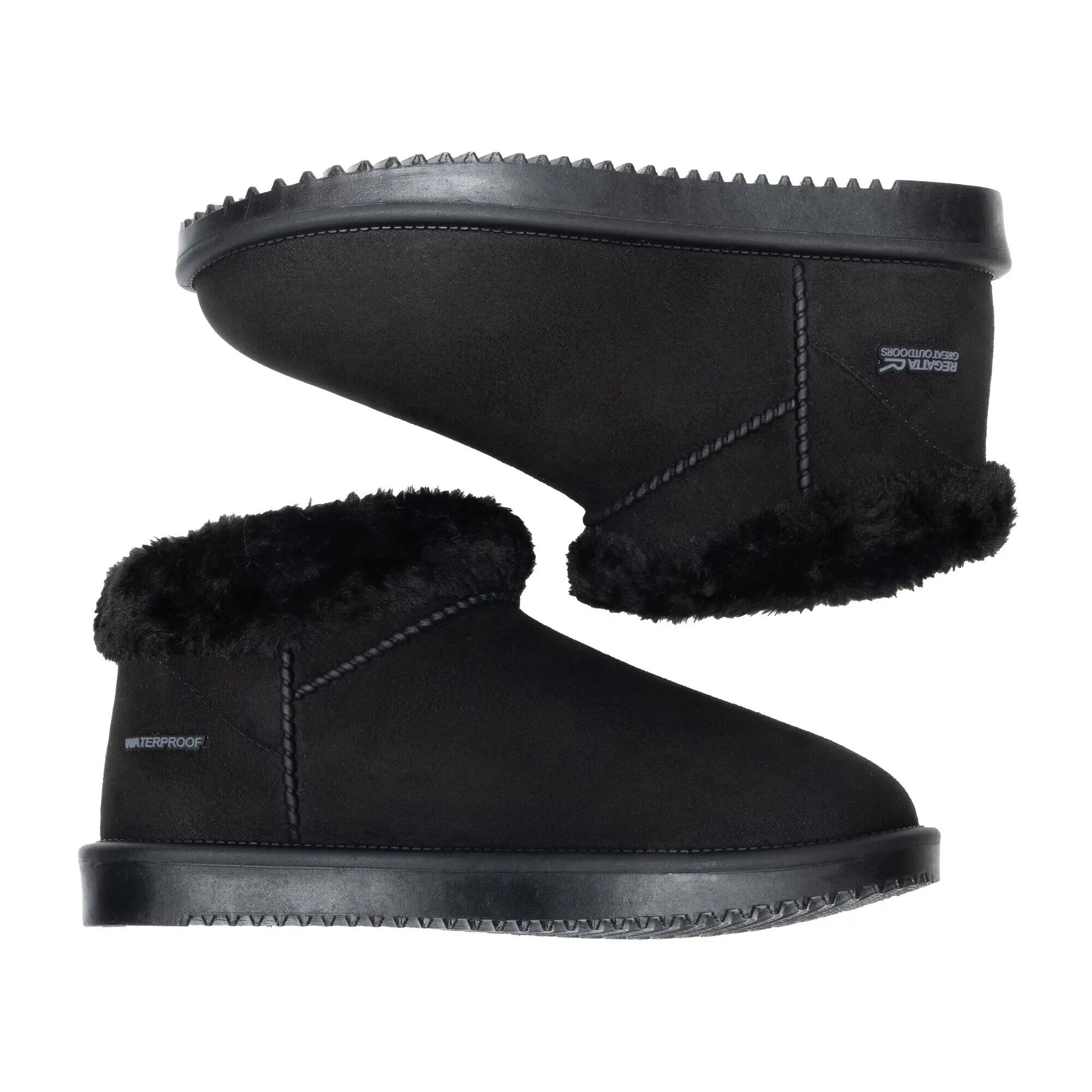 Damskie krótkie buty typu borg Risley 3/9