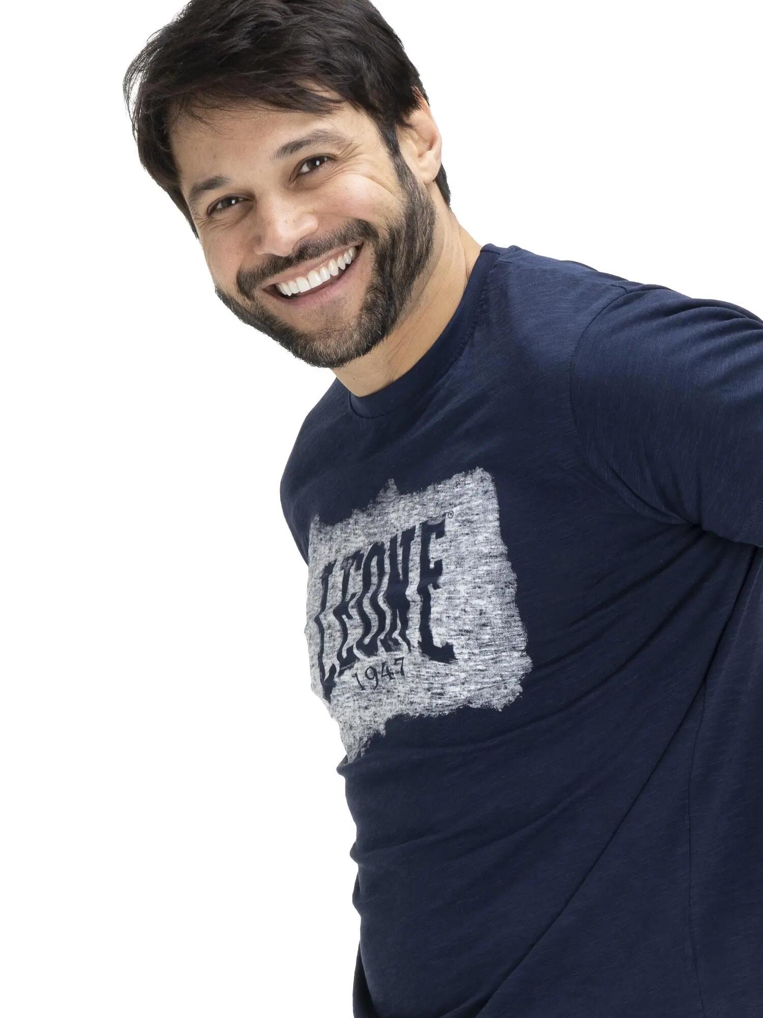 Indigo heren t-shirt 5/6