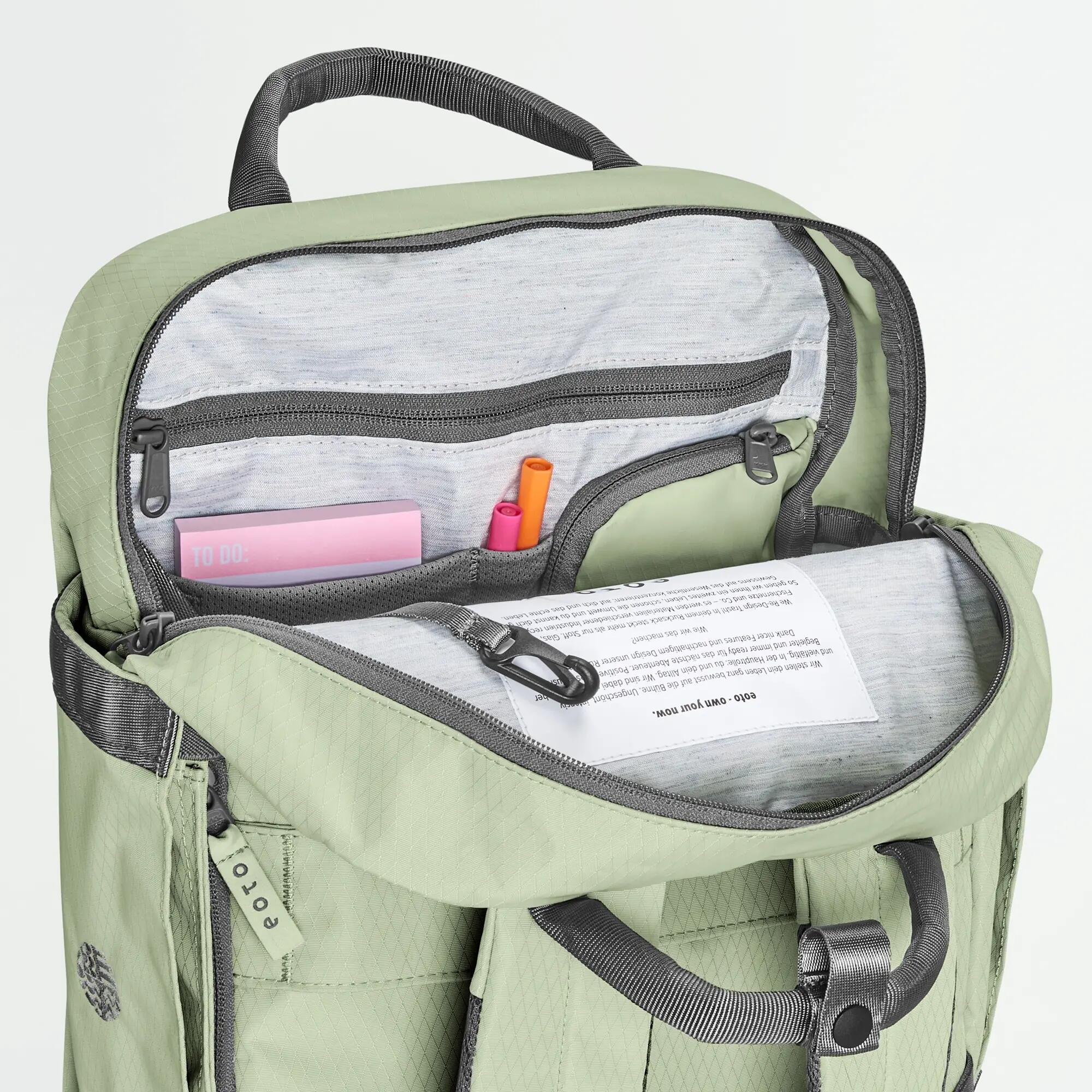 EOTO Rucksack SMALL16, Daypack, ergonomisch, nachhaltig, 16 L 6/8