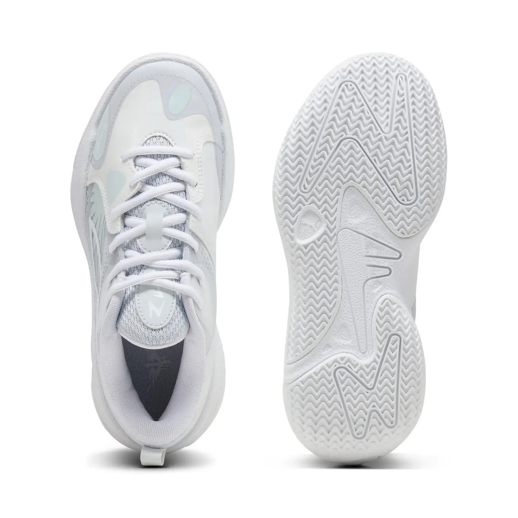 Zapatillas de baloncesto para niños Puma MB World.01 5/6